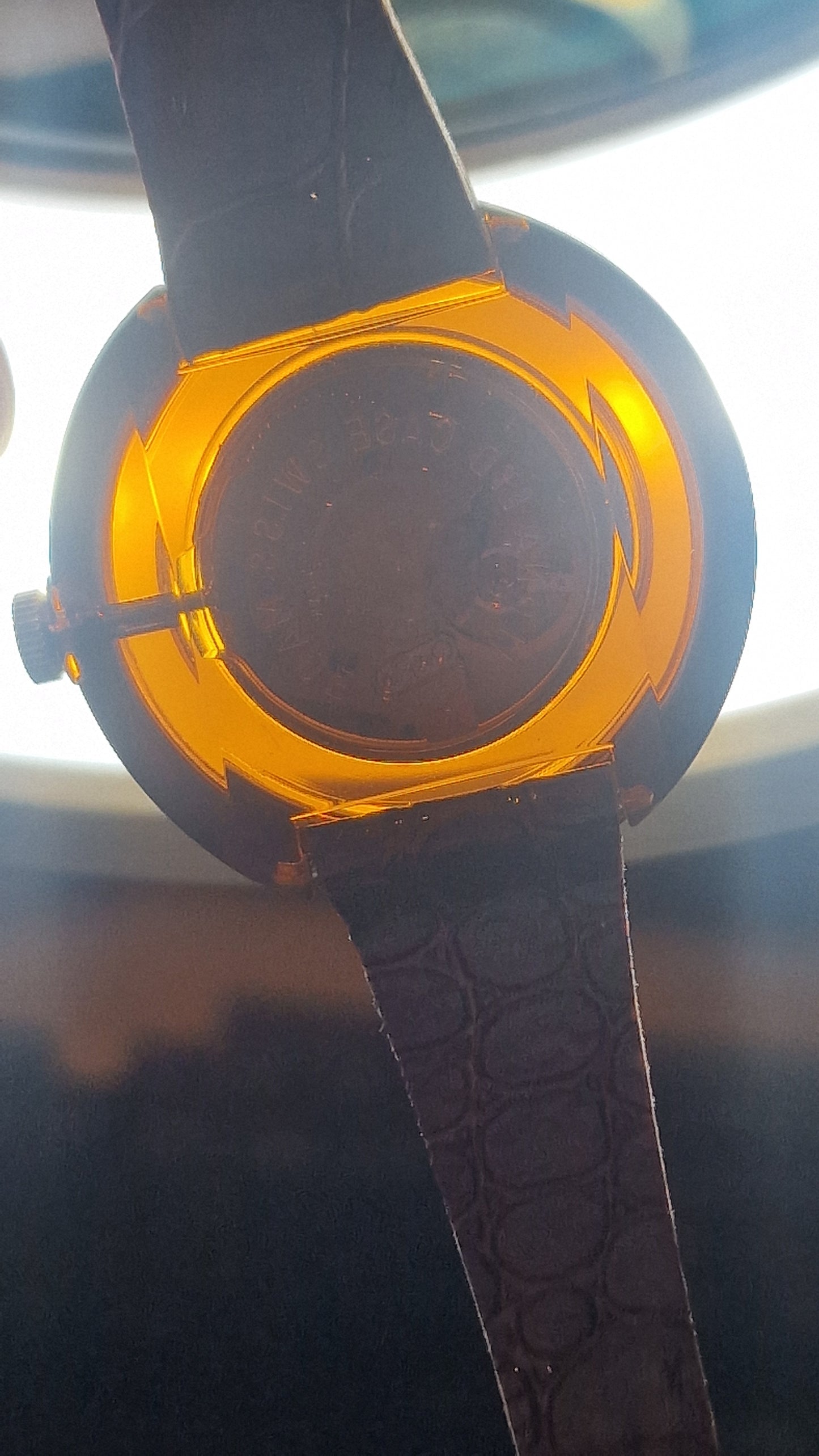 TERIAN – Swiss Made – NOS – ILONA LTD Acrylic Case – 1970s/80s – Mechanical