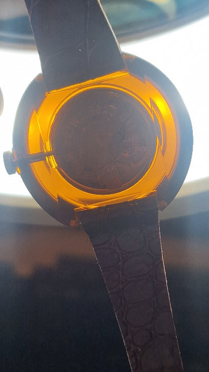 TERIAN – Swiss Made – NOS – ILONA LTD Acrylic Case – 1970s/80s – Mechanical