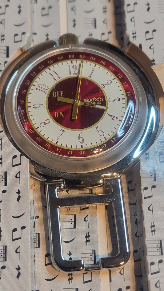 🎶 Swatch POP “Musically” PUK100 – Paulo Mendonça Edition (1996) 🎵