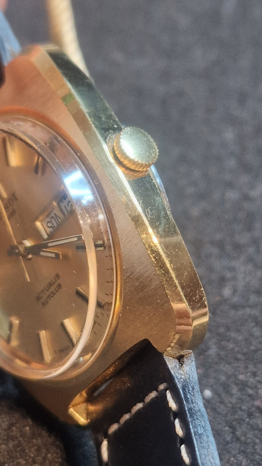 ⭐ Unworn Vintage TISSOT Actualis Autolub – Swiss Made, Hand-Wound, 1960s, Old Stock