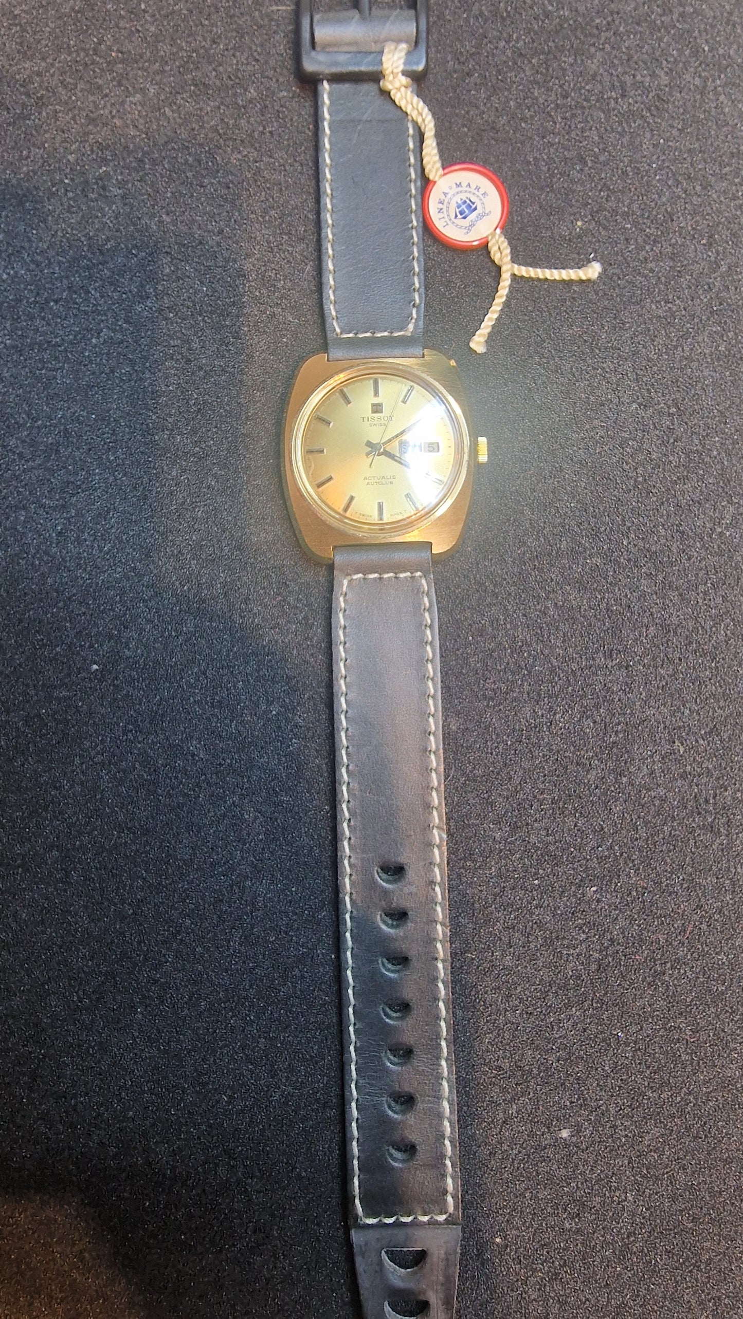 ⭐ Unworn Vintage TISSOT Actualis Autolub – Swiss Made, Hand-Wound, 1960s, Old Stock