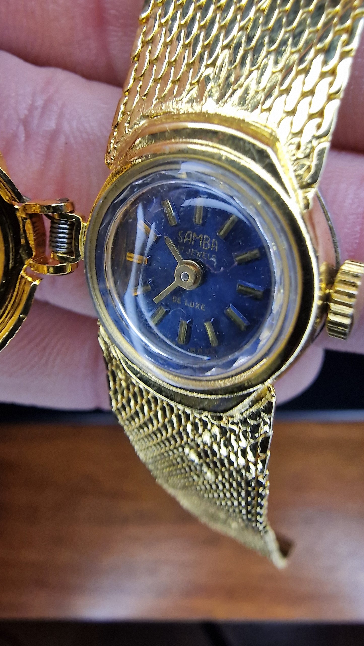 💎 Samba Ladies Jewelry Watch – Vintage 1960s Mechanical Beauty ✨