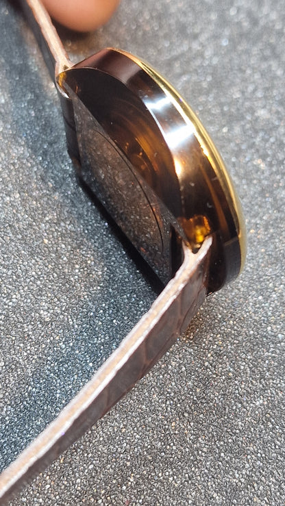 TERIAN – Swiss Made – NOS – ILONA LTD Acrylic Case – 1970s/80s – Mechanical