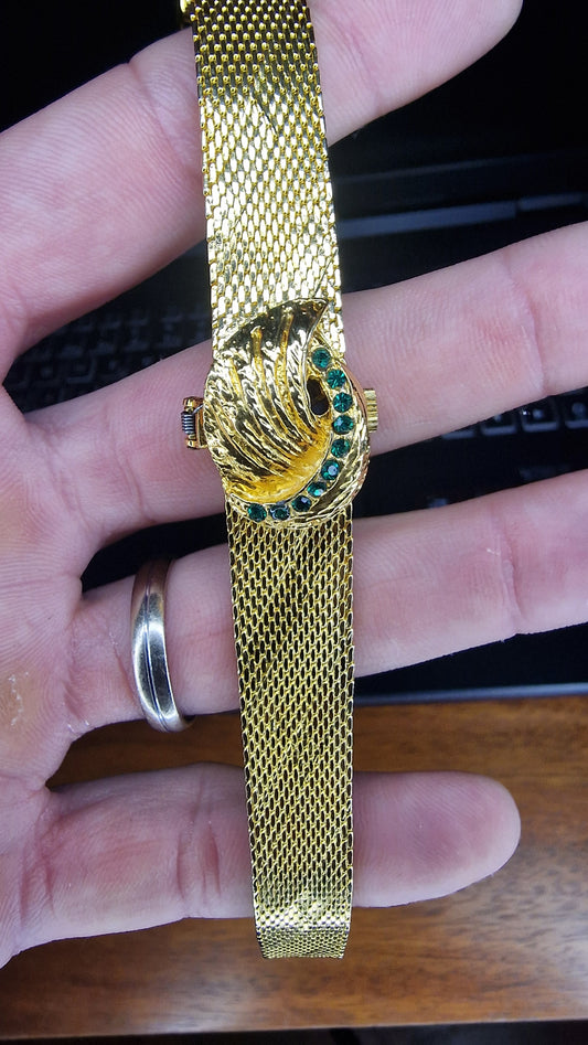 💎 Samba Ladies Jewelry Watch – Vintage 1960s Mechanical Beauty ✨