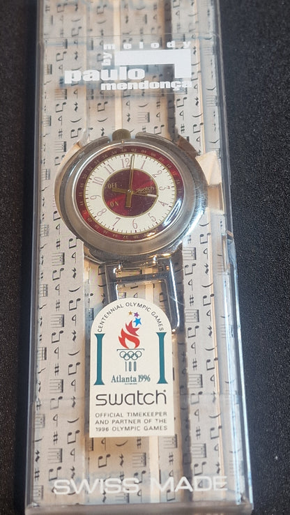 🎶 Swatch POP “Musically” PUK100 – Paulo Mendonça Edition (1996) 🎵