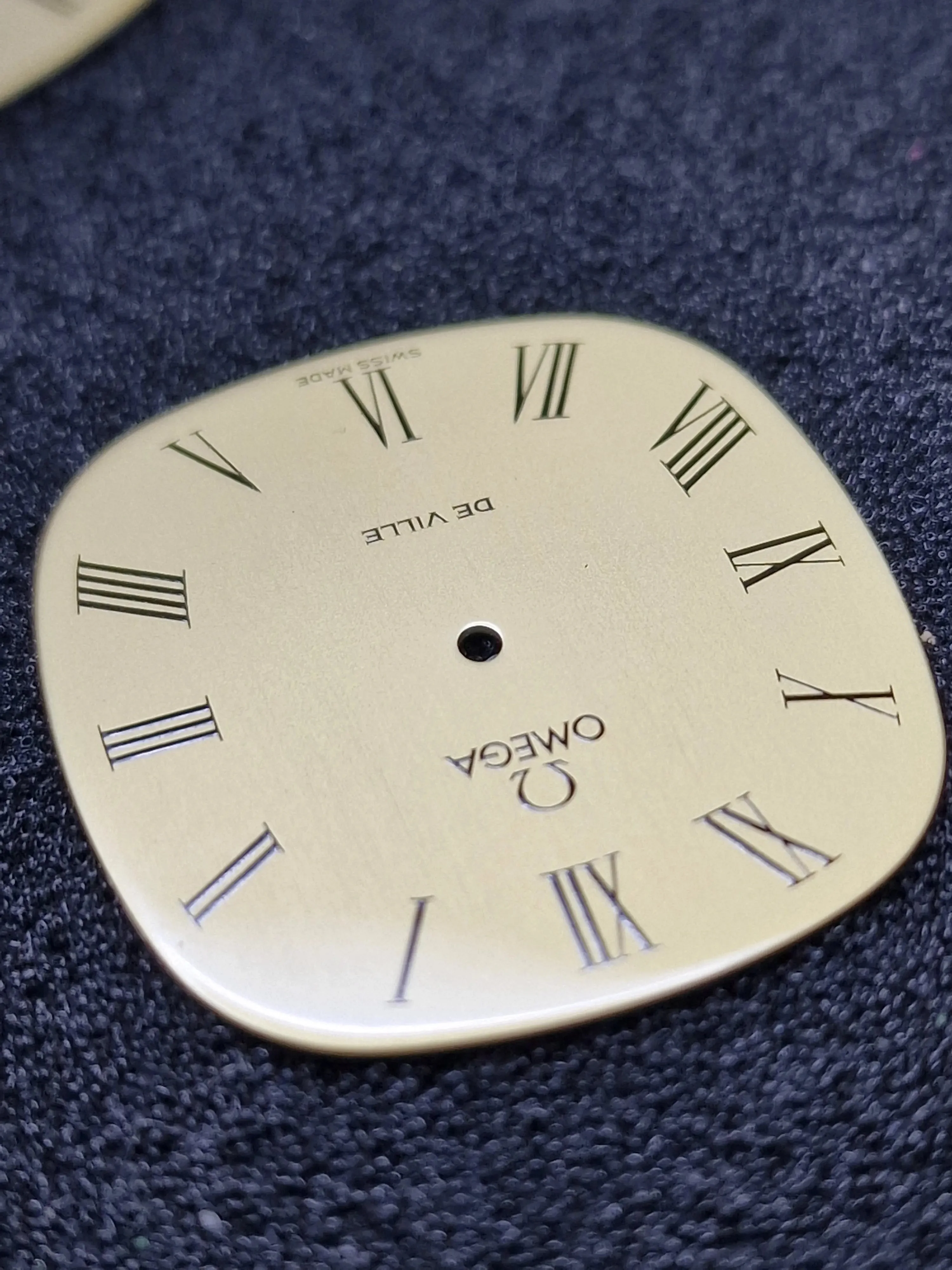 2x Omega De Ville Dials – Original Vintage 28.35 mm 9