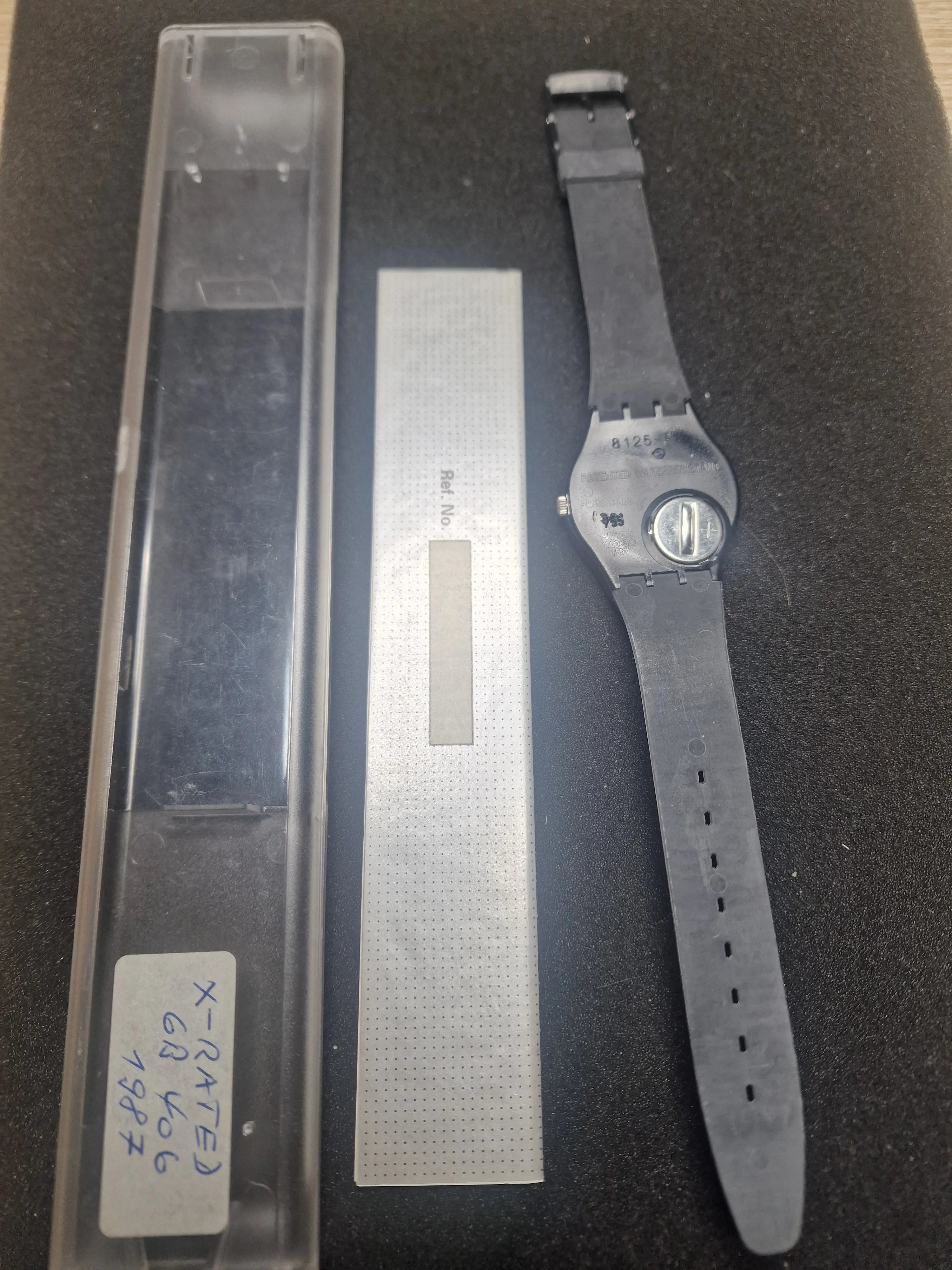 Swatch Gent GB406 “X-Rated” (1987) – Ultra Rare Vintage Icon! 3