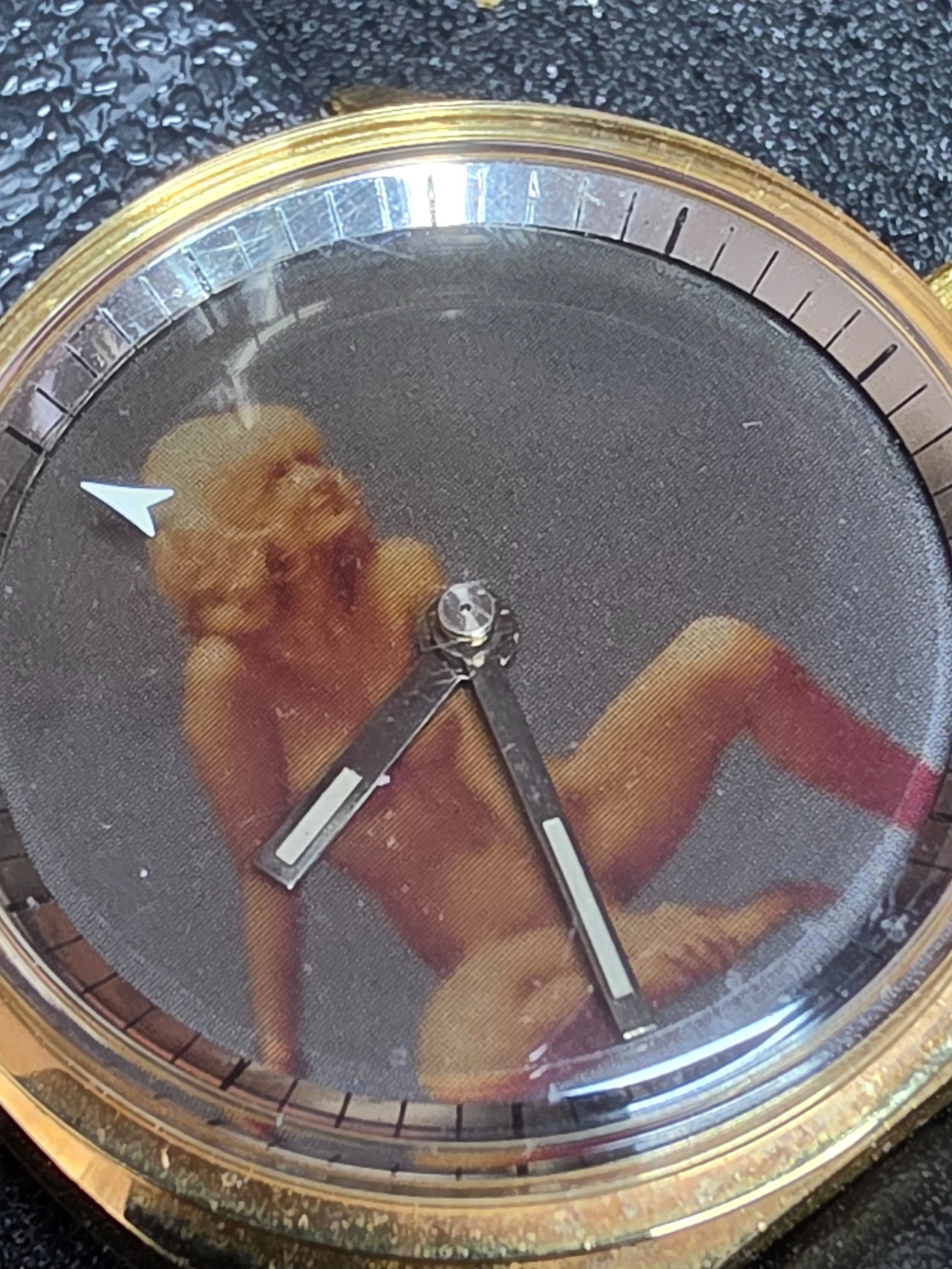 Diarex Rare Vintage Erotic Watch – 1970 – NOS – Patented Animation 9