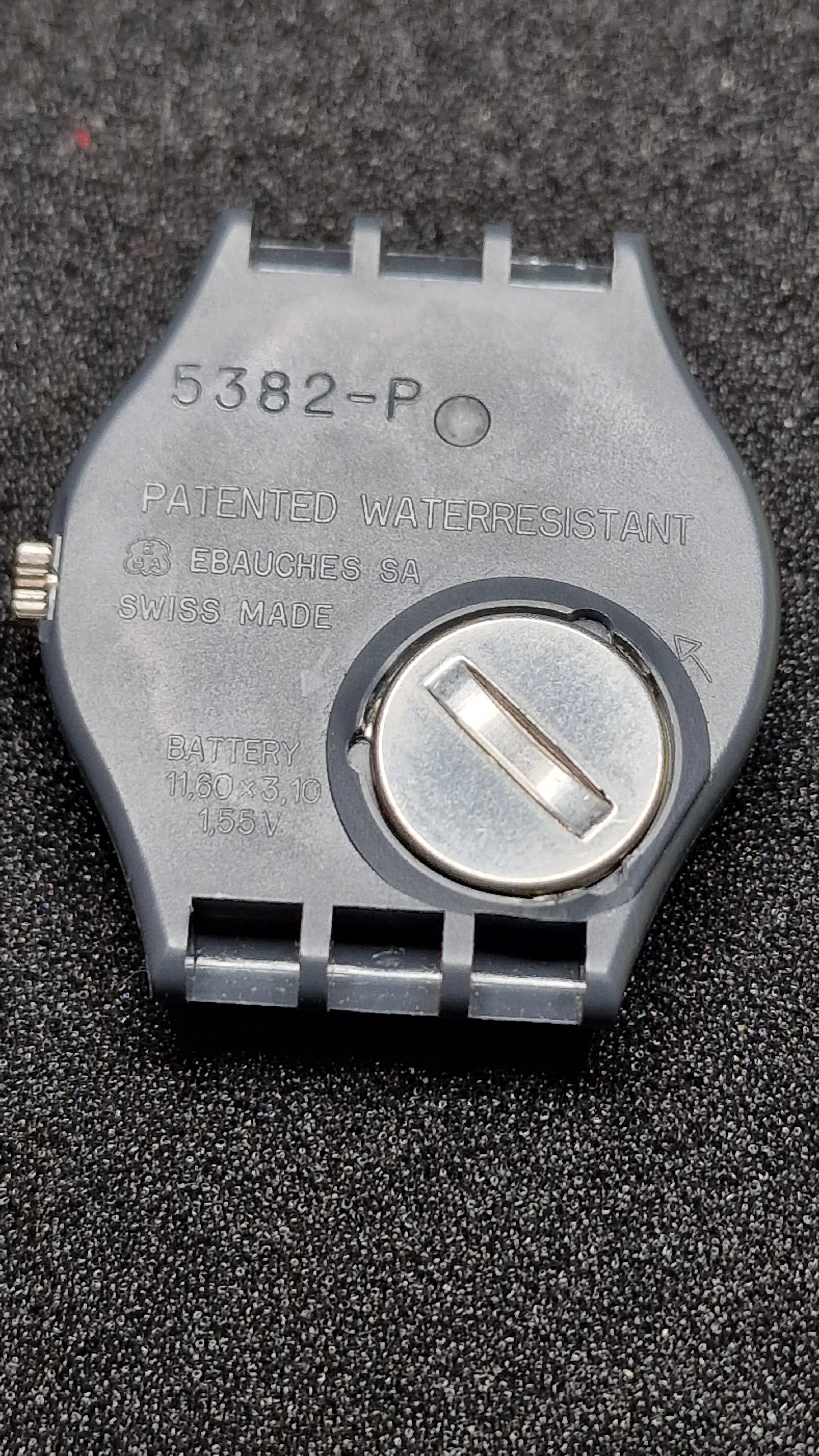 Swatch Originals GA102 “Pinstripe” (1985) 4