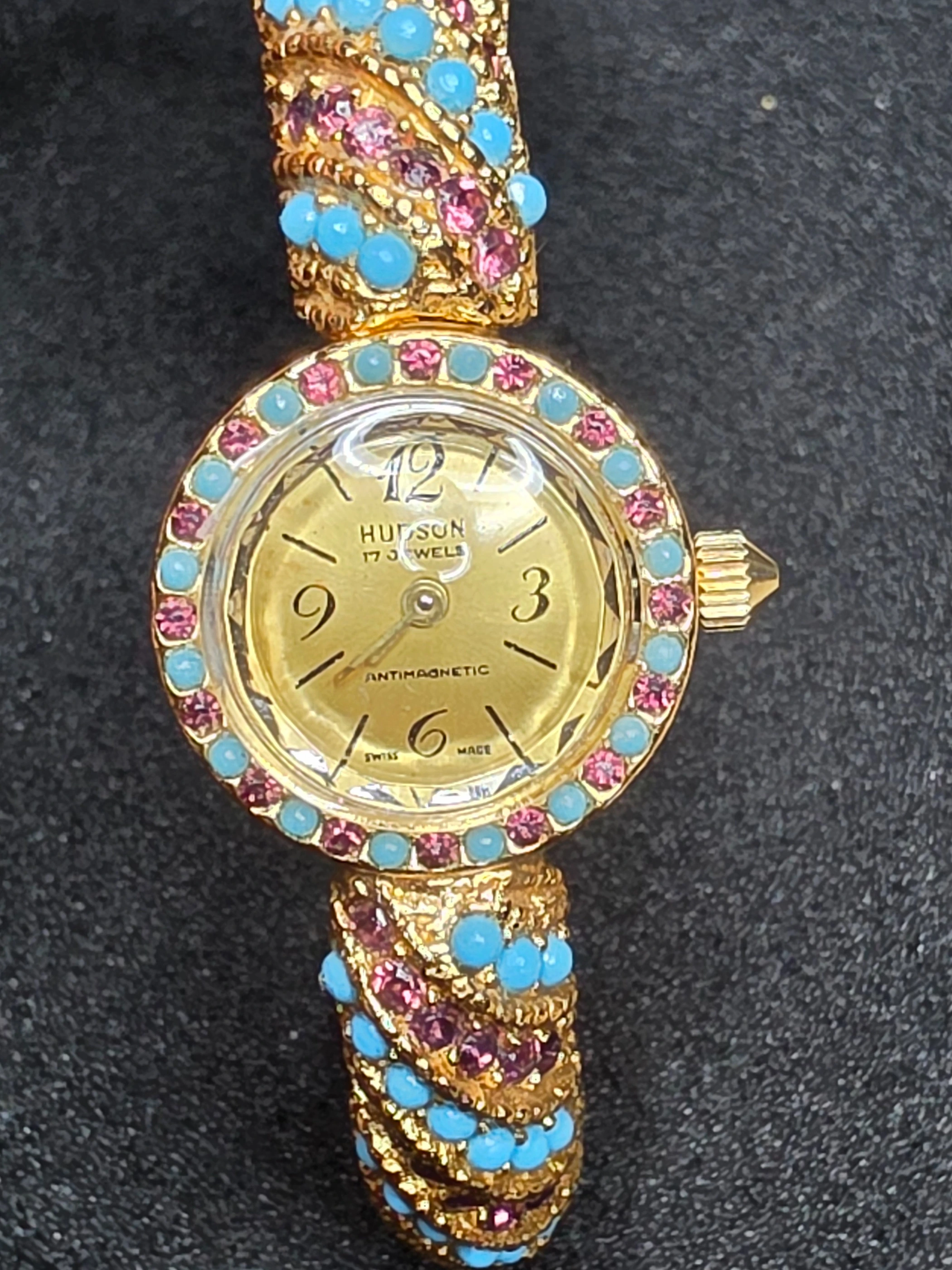 Hudson Jewelry Watch – 1960s – Unworn – Clasp Design