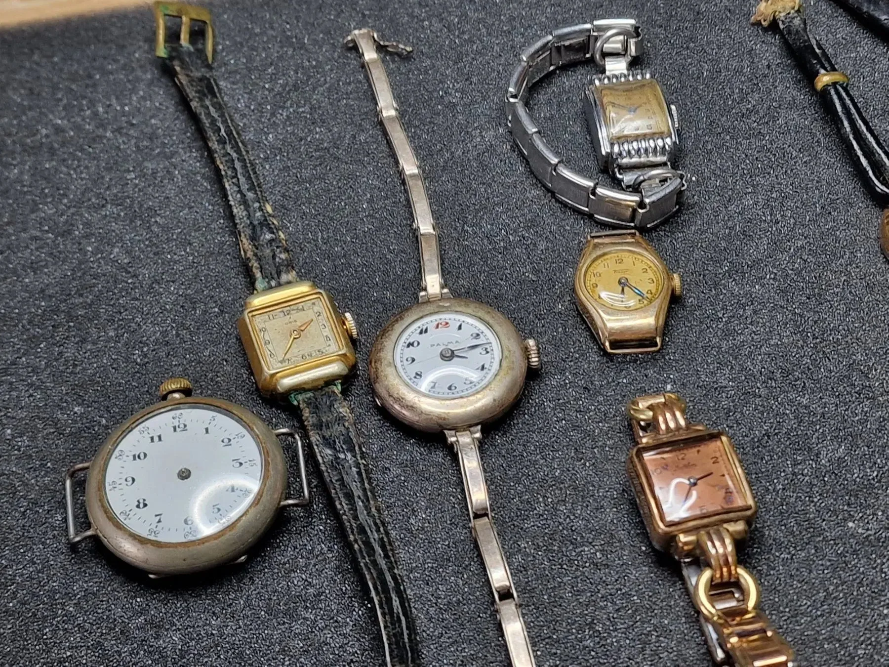 Lot of 11x Ladies’ Wristwatches – ART DÉCO Style – Rare! (Non-Working) 8
