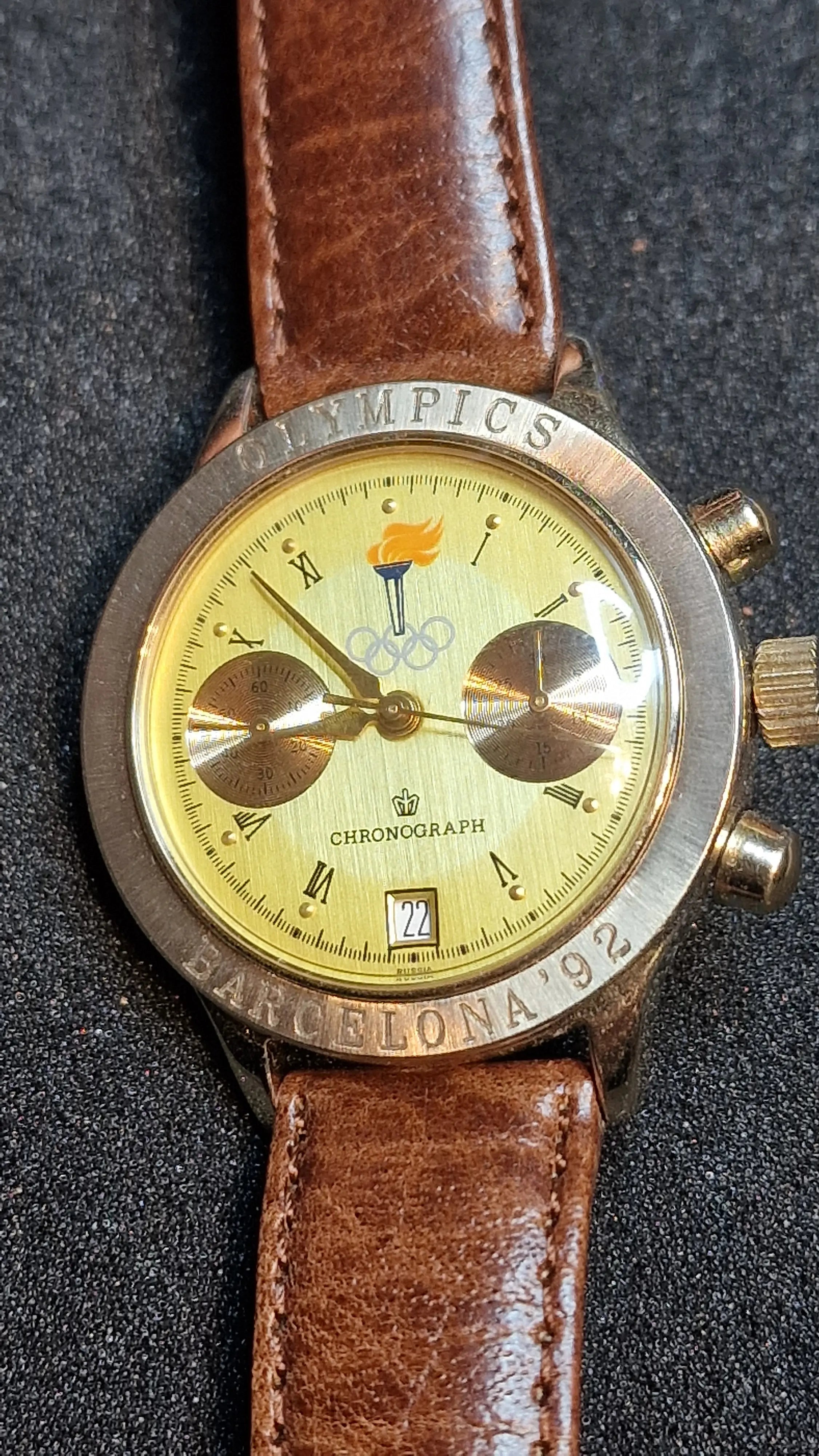 Poljot “Barcelona ’92 Olympics” Mechanical Chronograph – Limited 06714/10000 🇷🇺