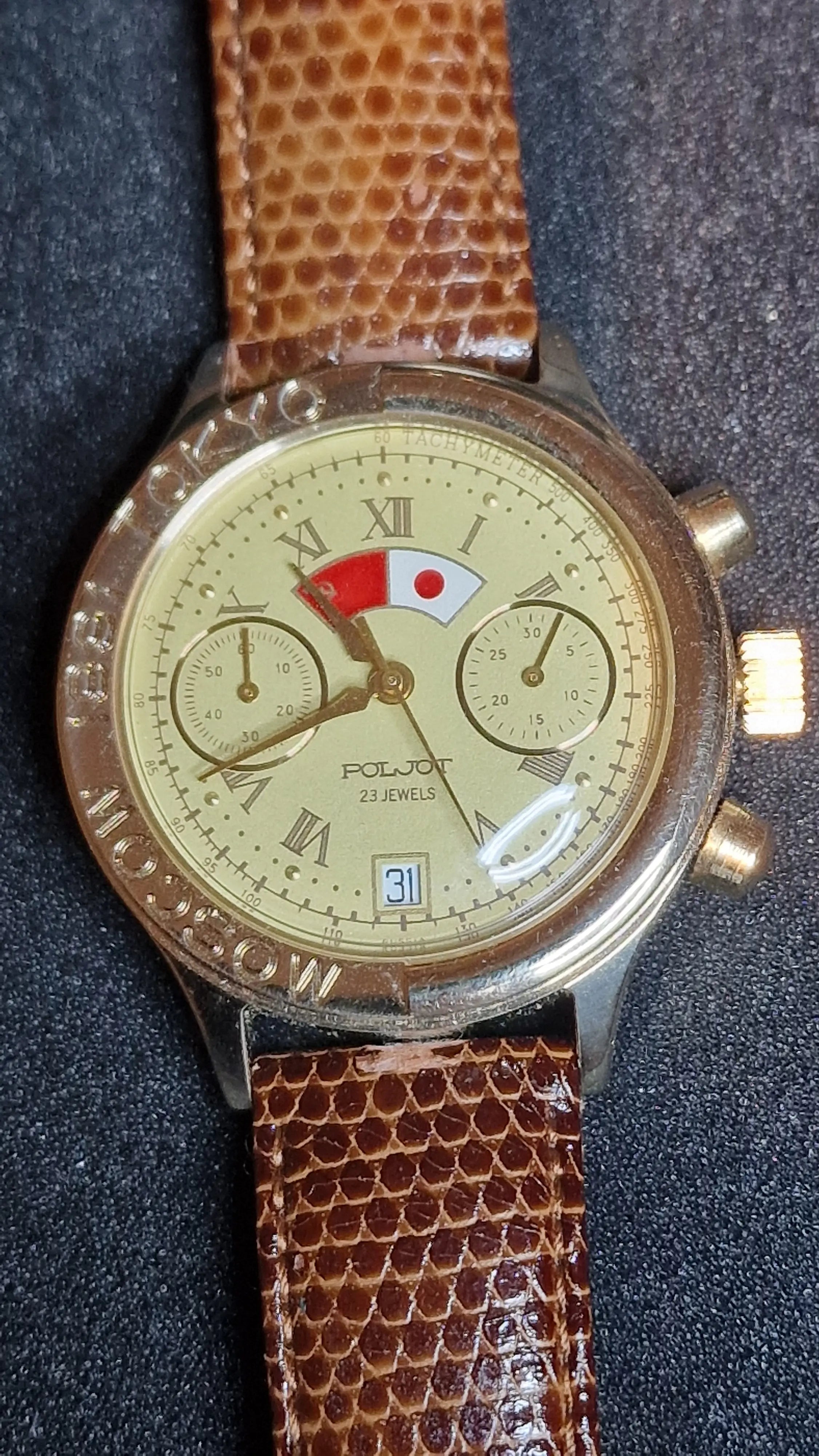 Poljot “Moscow – Tokyo” Mechanical Chronograph (Cal. 3133) 🇷🇺🇯🇵 – Limited 01053/10000