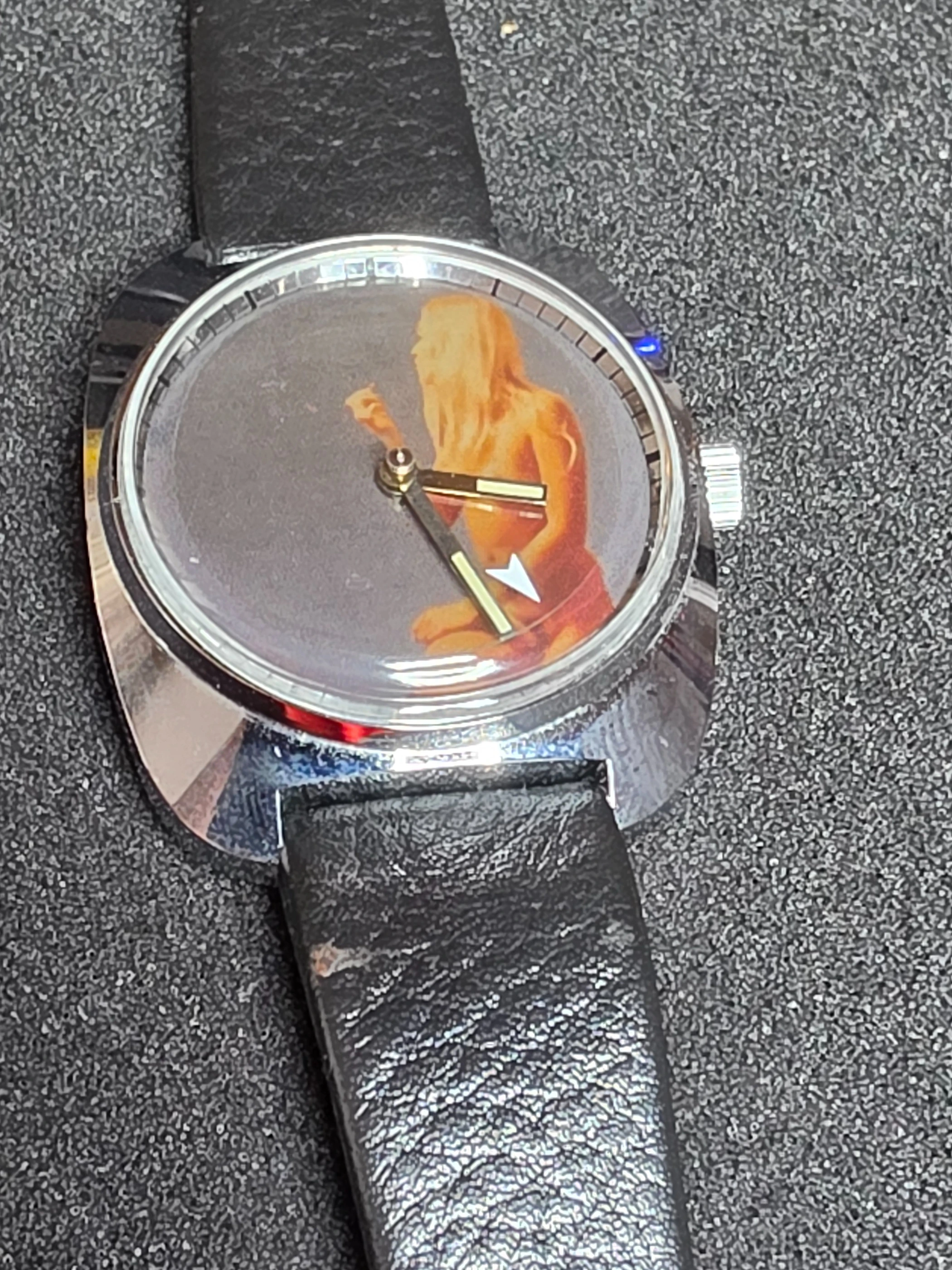 Rare Vintage Erotic Watch – Swiss Made – Hand-Wound – 1970s – Patented Animation 9