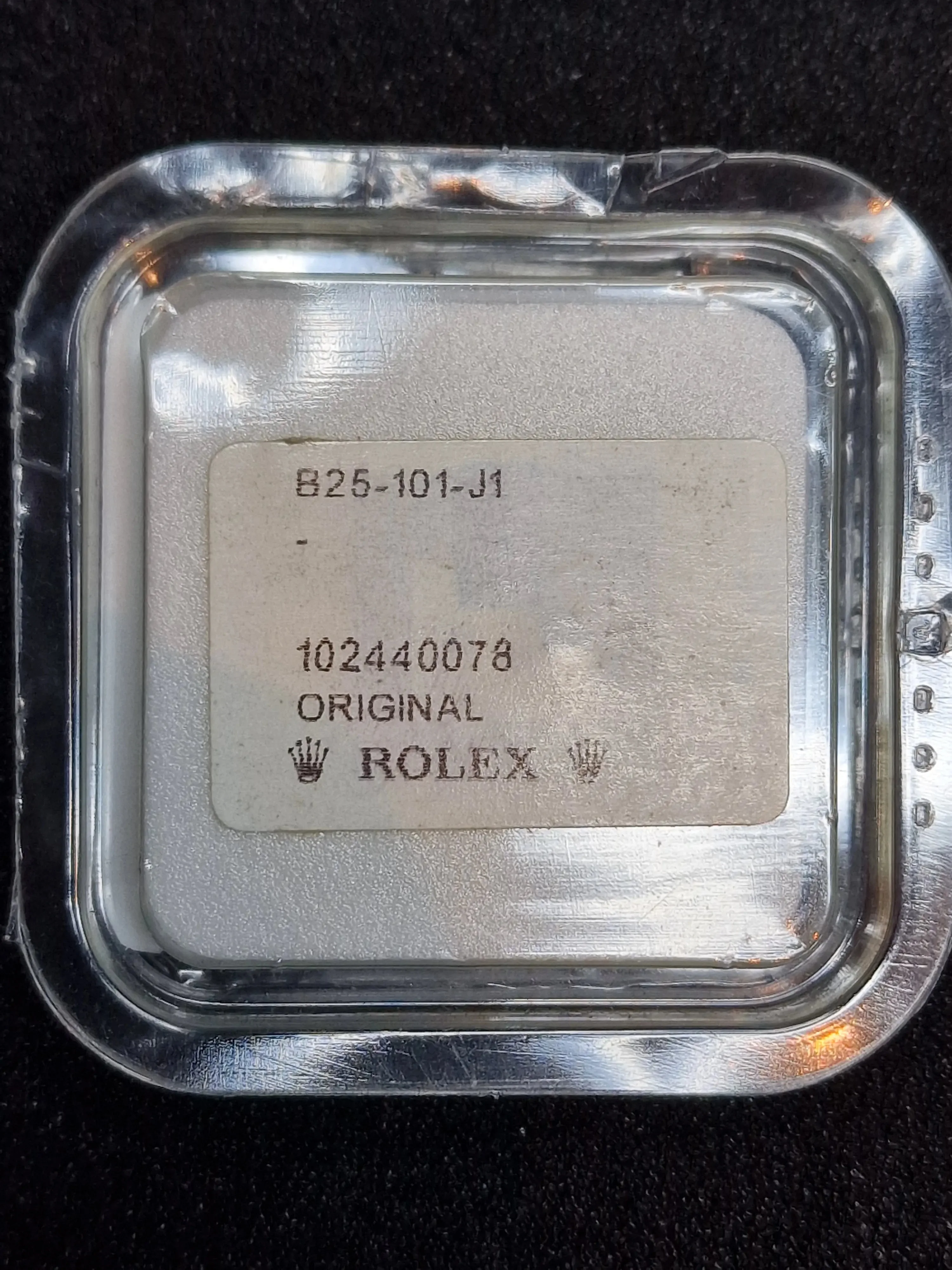Rolex Original Crystal 25-101-J1 with Cyclops 1