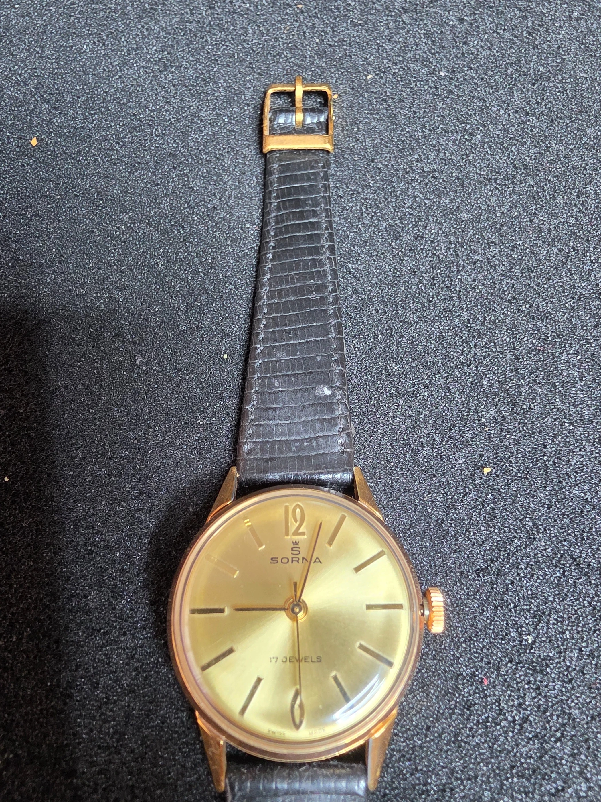 Sorna – 1960 – NOS – Gold Dial 7