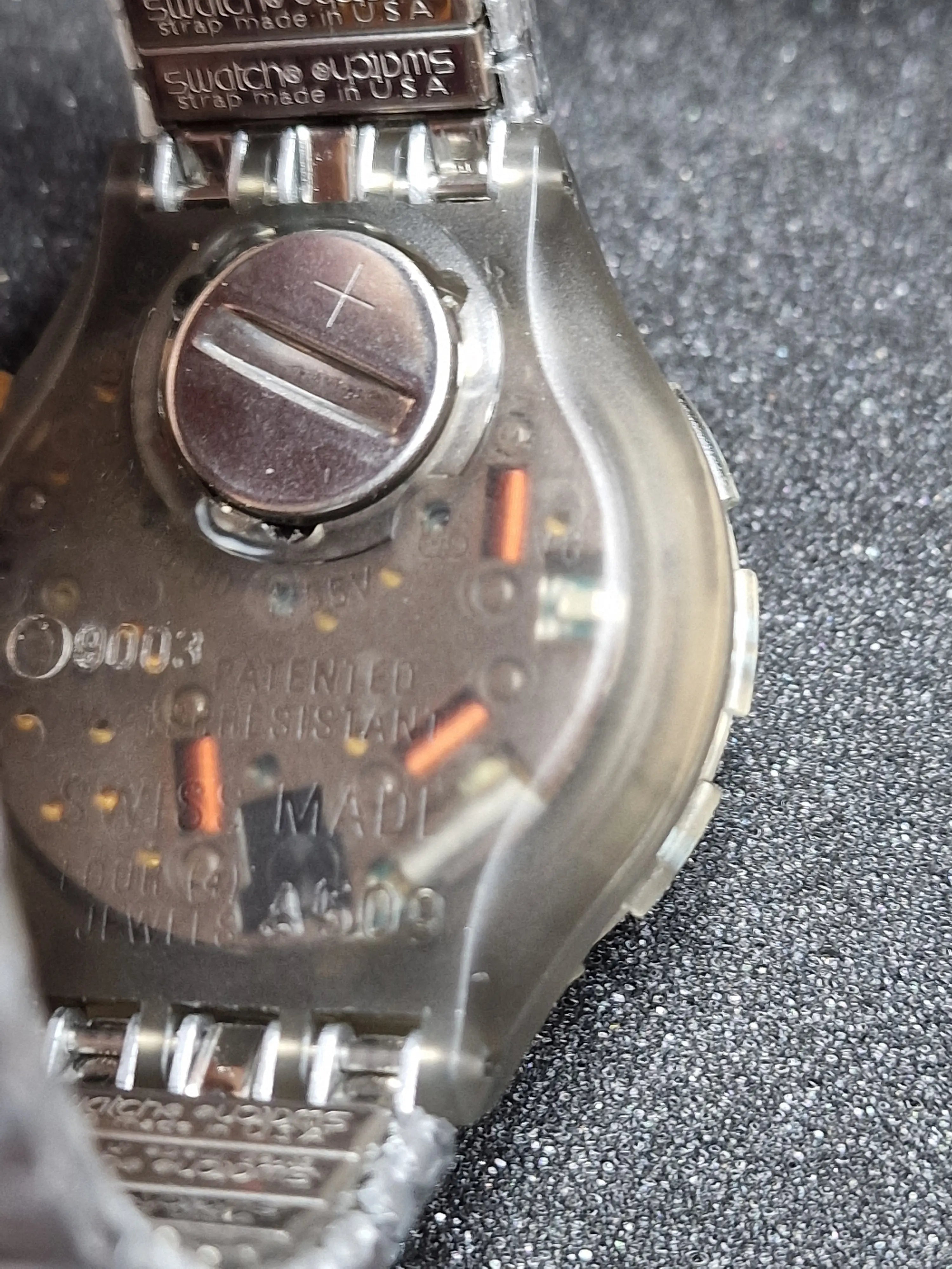 Swatch Aqua Chrono SEM100 “Golden Rivet” (1994) 7