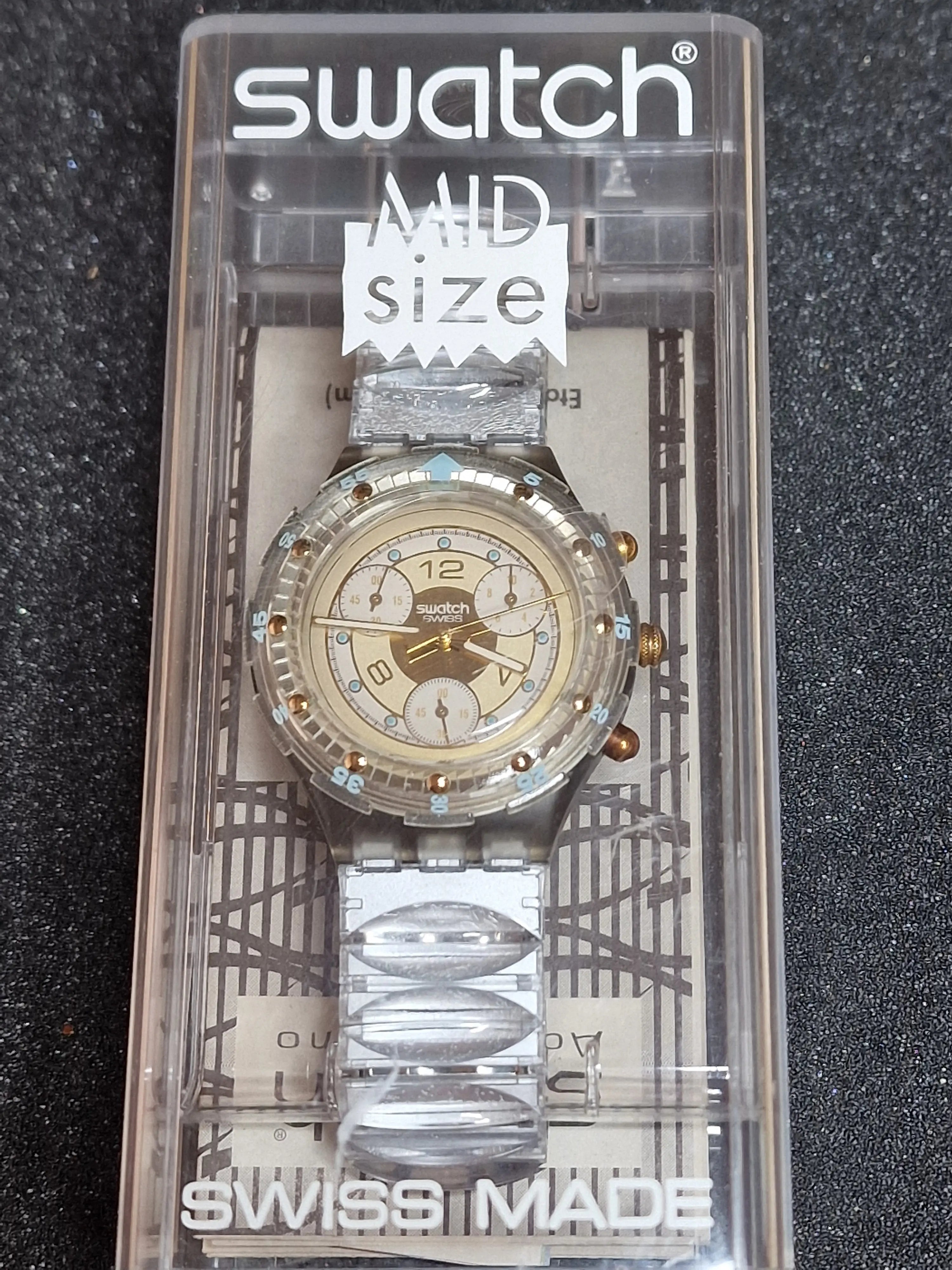 Swatch Aqua Chrono SEM100 “Golden Rivet” (1994) 12
