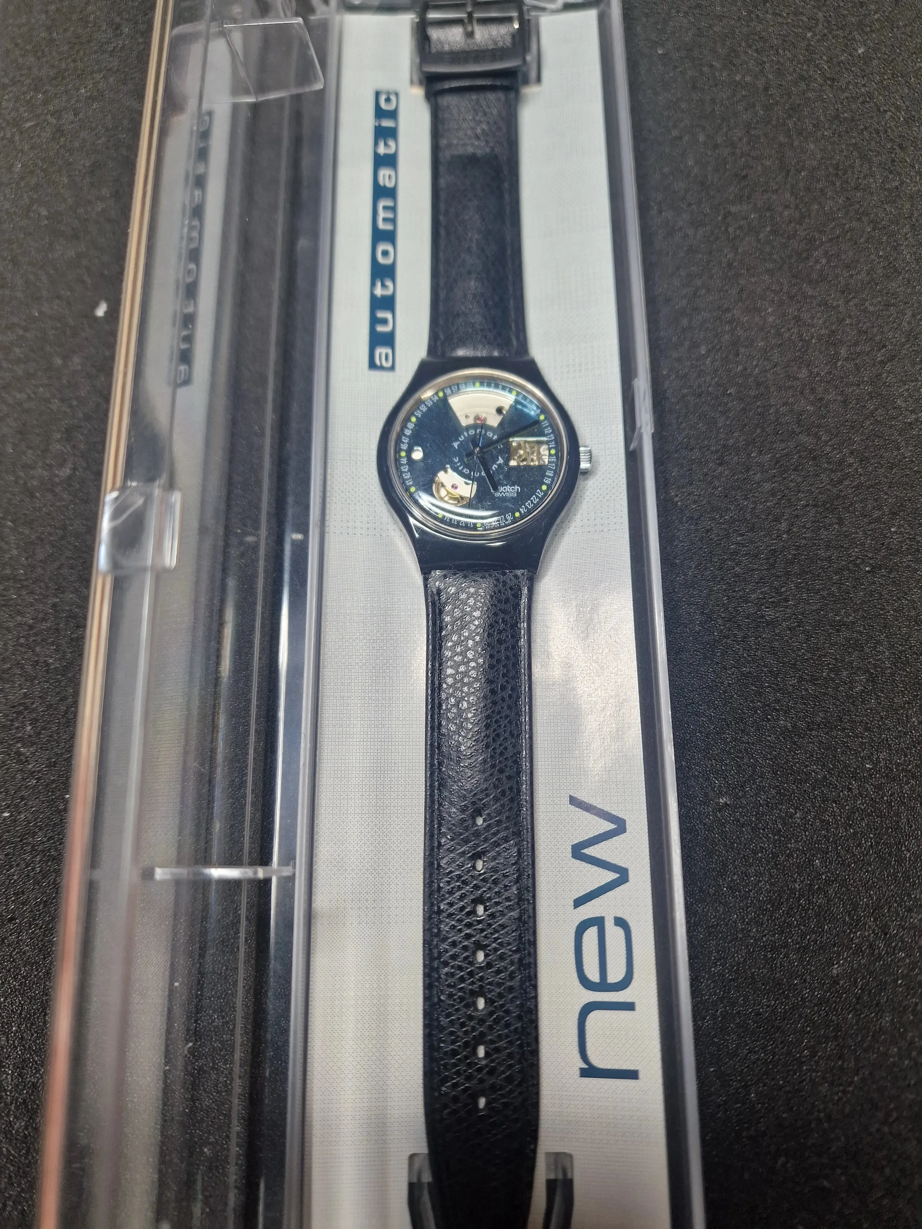 Swatch Automatic SAB100 "Black Motion" (1991) – Rare Early Automatic 2