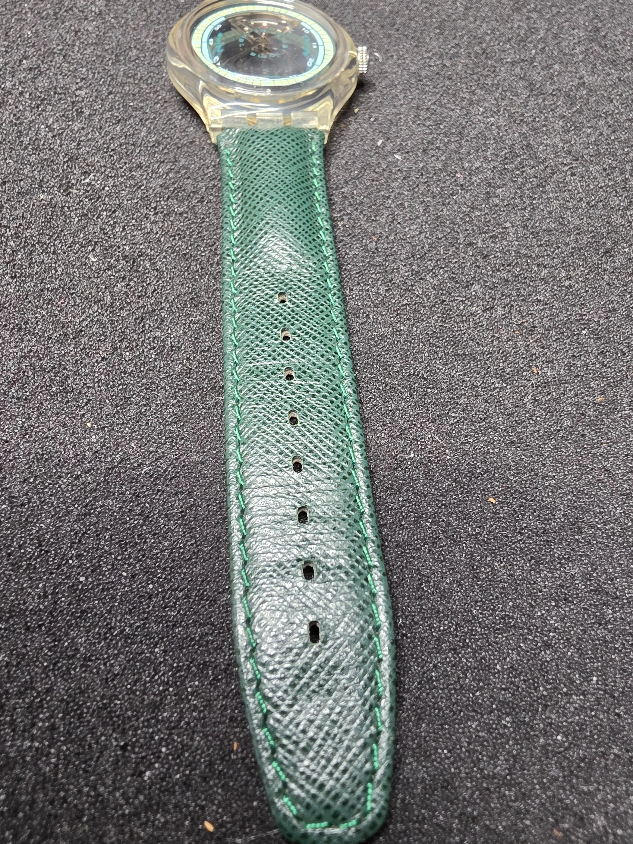 Swatch Automatic SAK100 – 1991 – NOS – Transparent Case – view 8