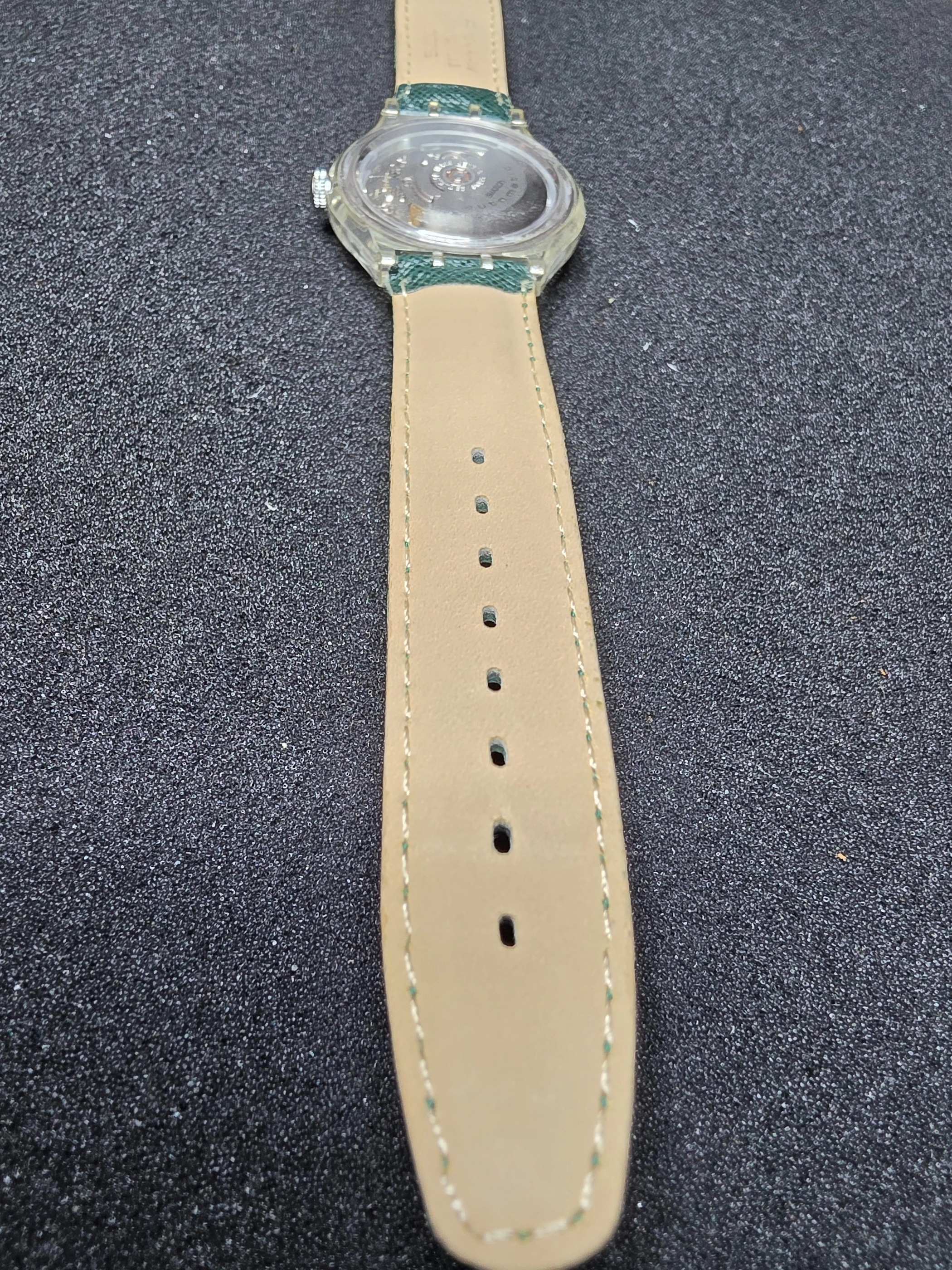 Swatch Automatic SAK100 – 1991 – NOS – Transparent Case – view 10