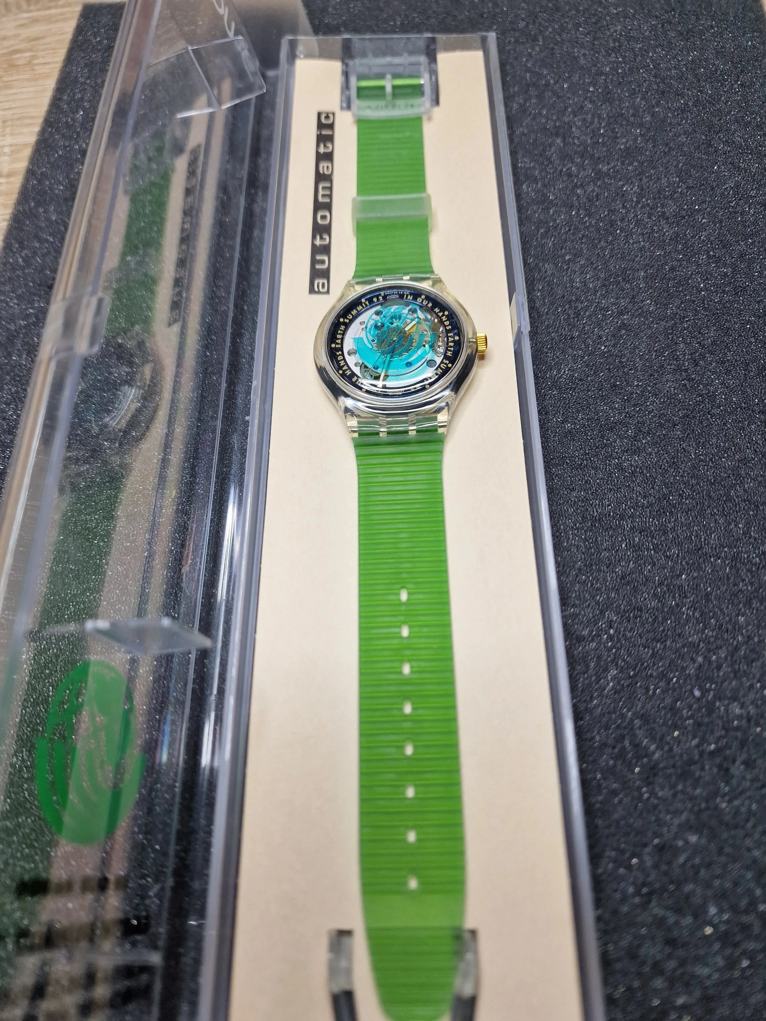 Swatch Automatic SAK102 "Time to Move" – Earth Summit 1992 - 2