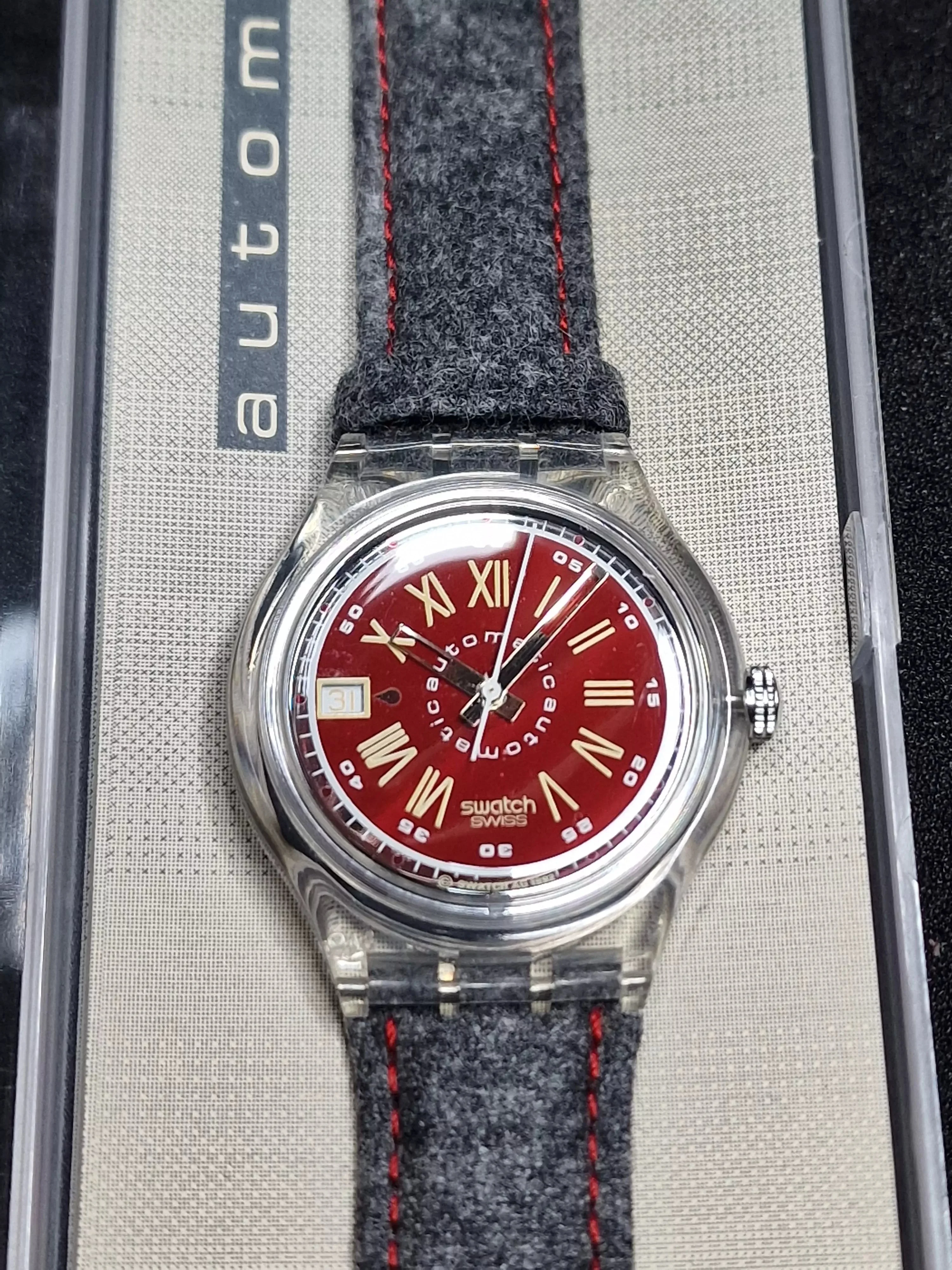 Swatch Automatic SAK400 "Graue Hütte" (1993) – Rare Vintage - 2