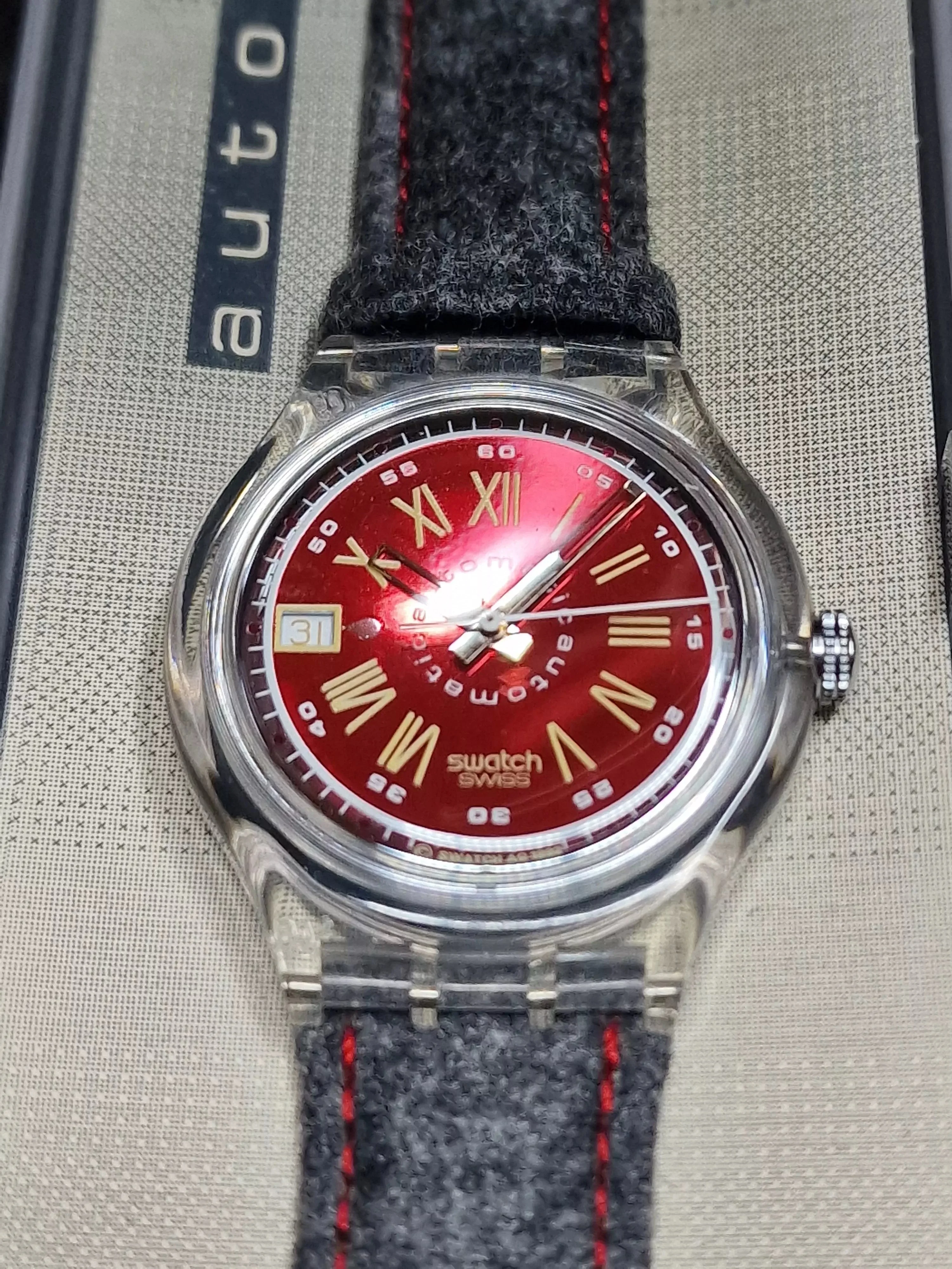 Swatch Automatic SAK400 "Graue Hütte" (1993) – Rare Vintage - 3