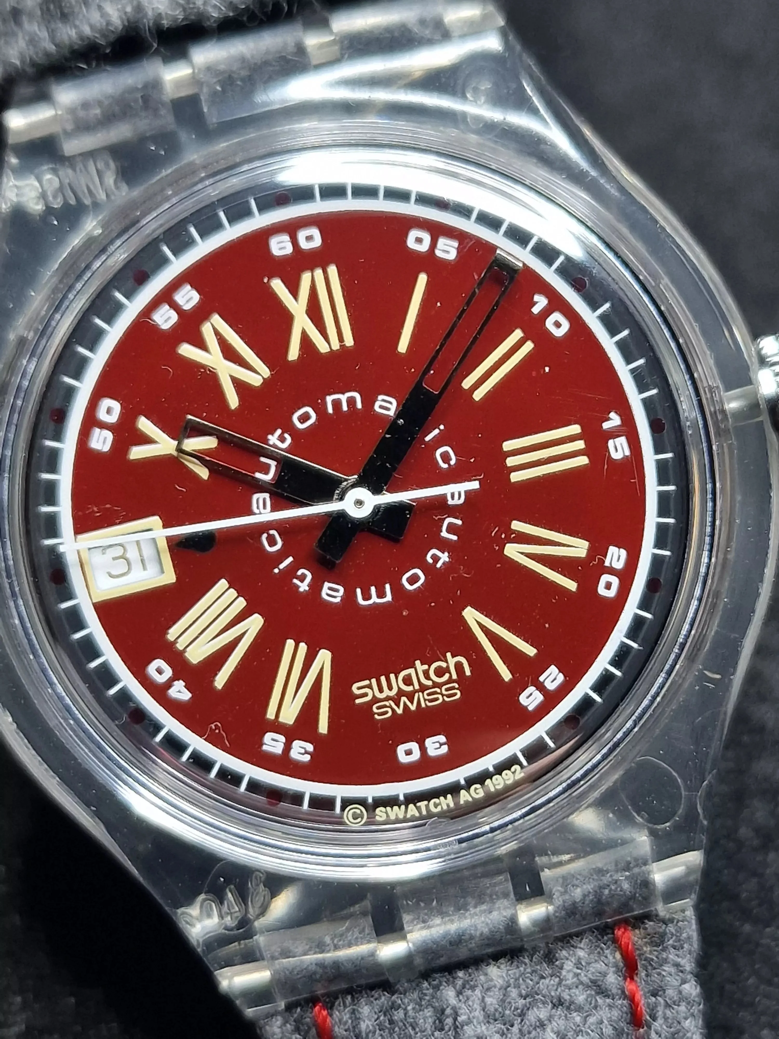 Swatch Automatic SAK400 "Graue Hütte" (1993) – Rare Vintage - 5