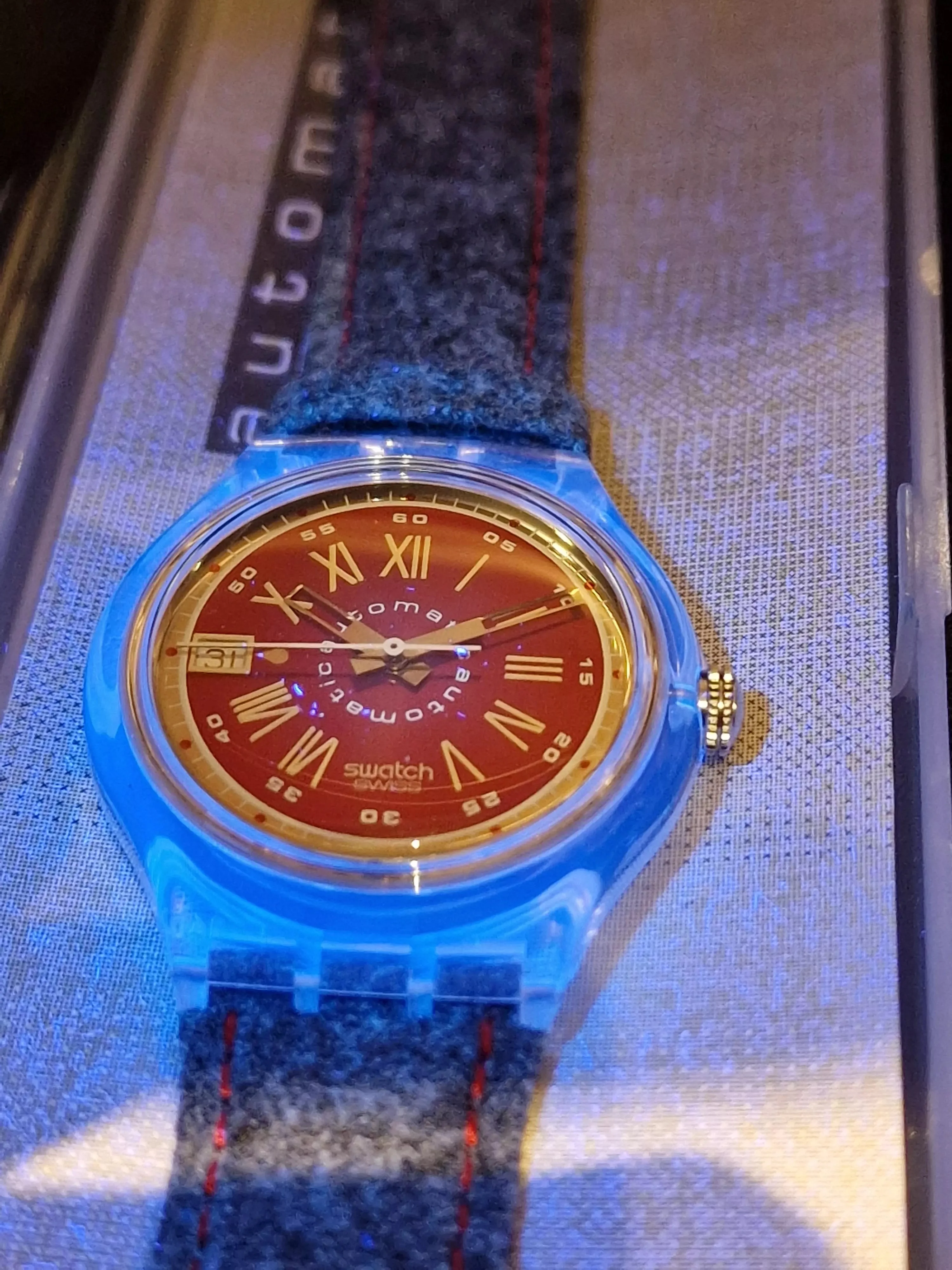 Swatch Automatic SAK400 "Graue Hütte" (1993) – Rare Vintage - 16