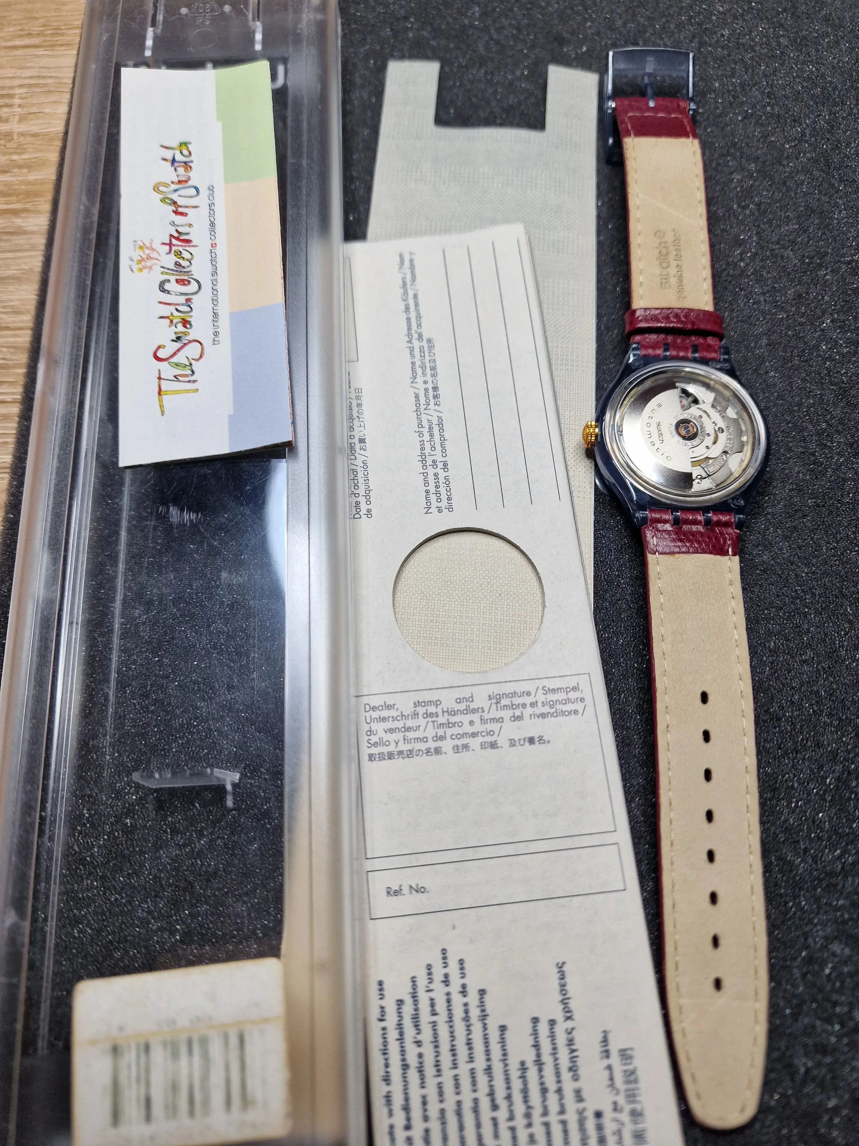 Swatch Automatic SAM103 "Classic Cheddar" (1993) ⏱ 3