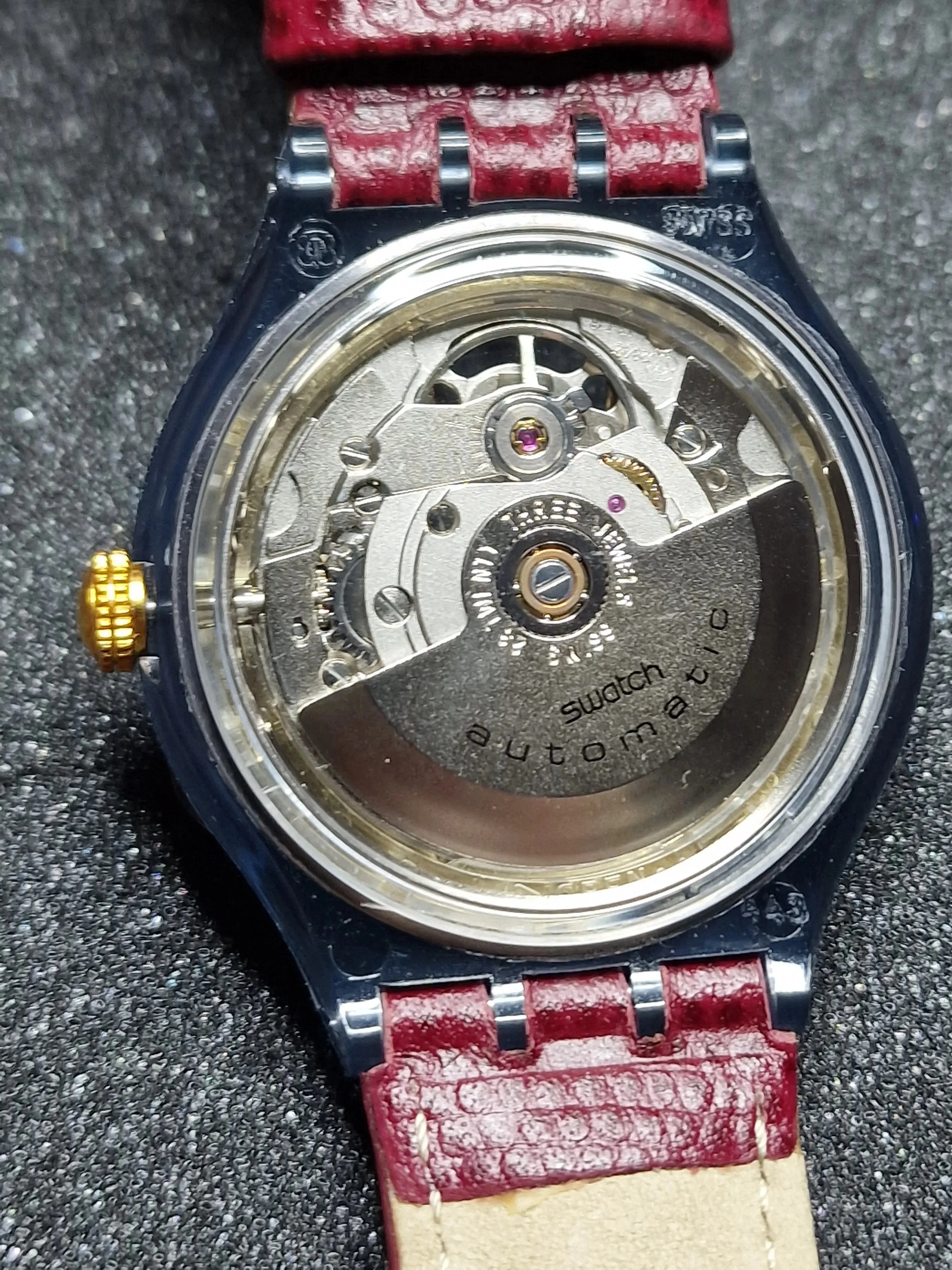 Swatch Automatic SAM103 "Classic Cheddar" (1993) ⏱ 7