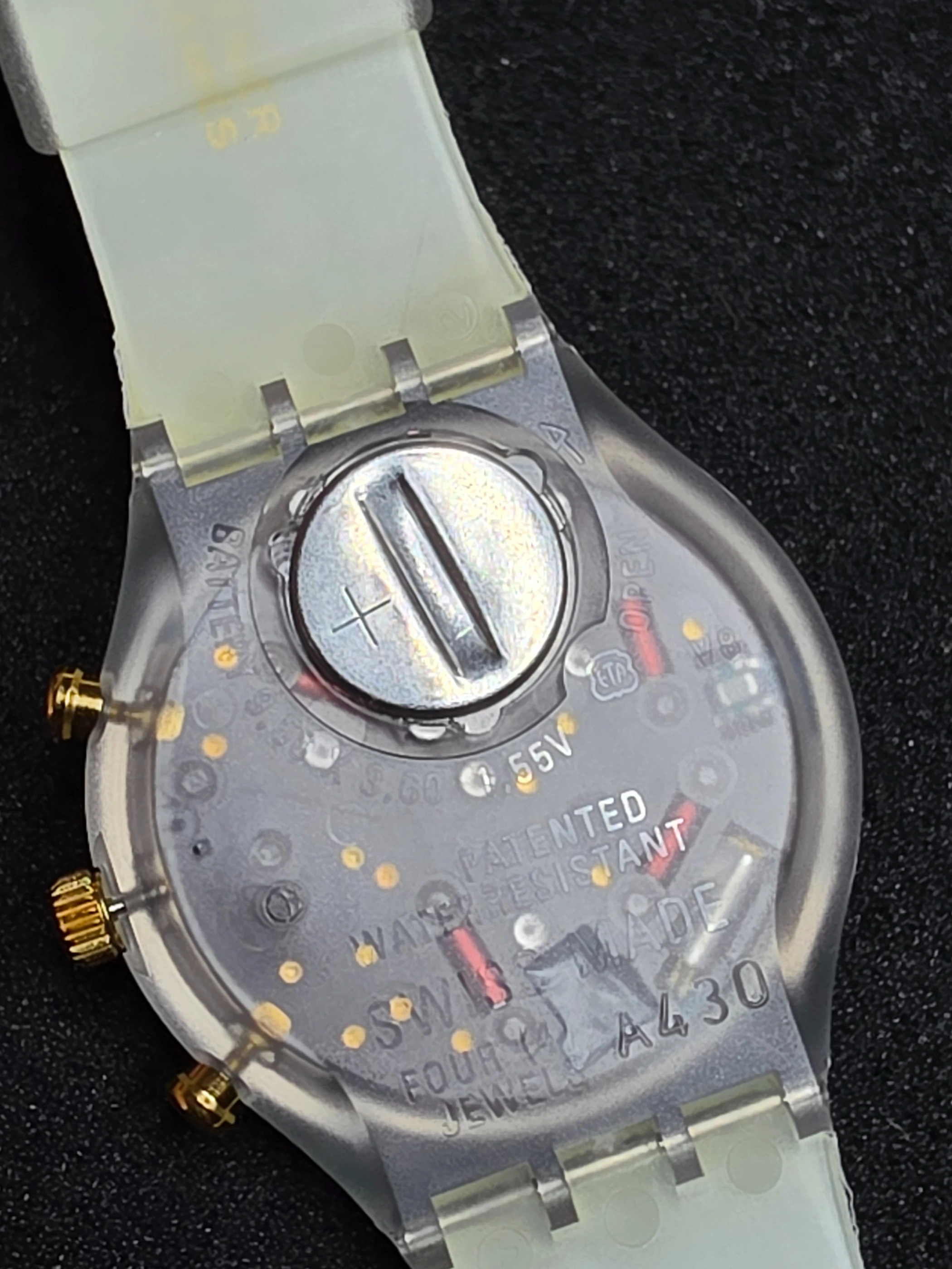 Swatch Chrono Olympic Games SCZ102 – 1994 – NOS – Olympic Theme – view 7