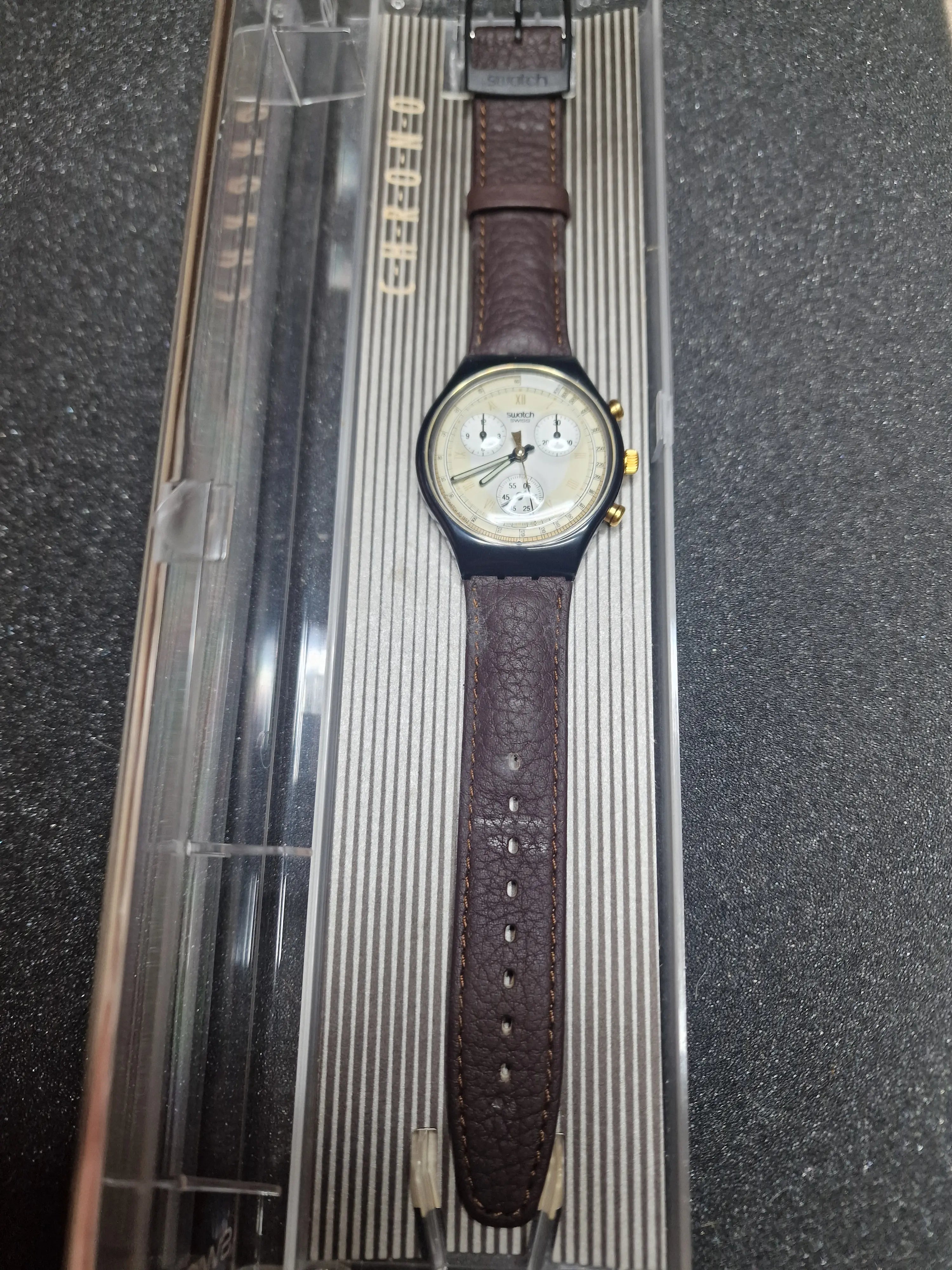 Swatch Chrono SCB111 "Lodge" (1992) ⌚ 2