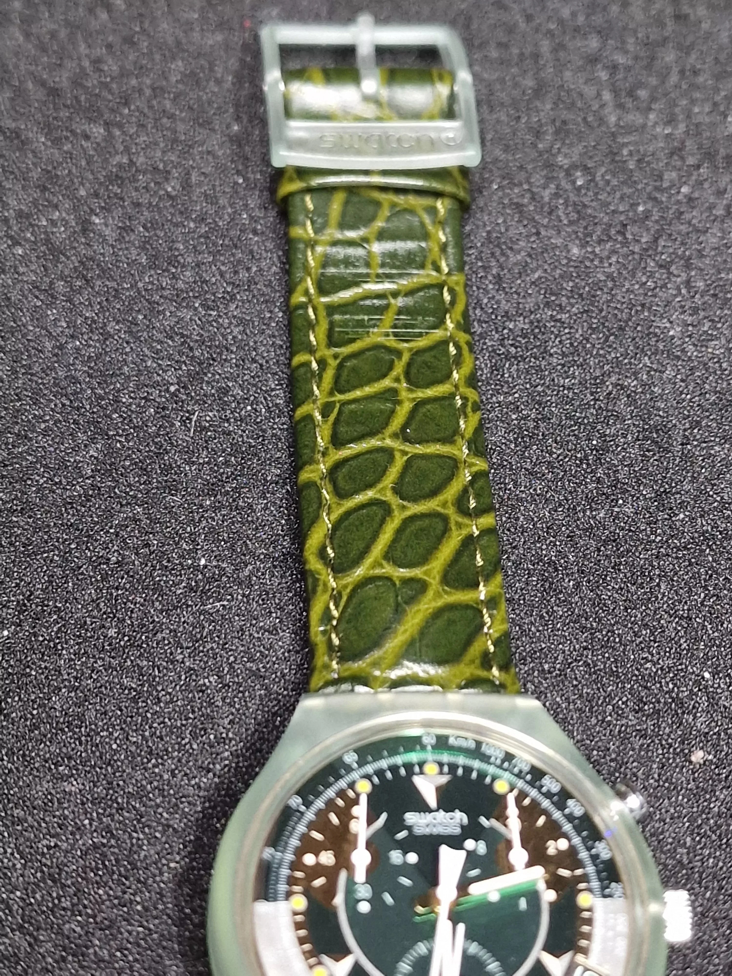 Swatch Chrono SCG401 "Mimetica" (1994) – Camouflage Vintage 9