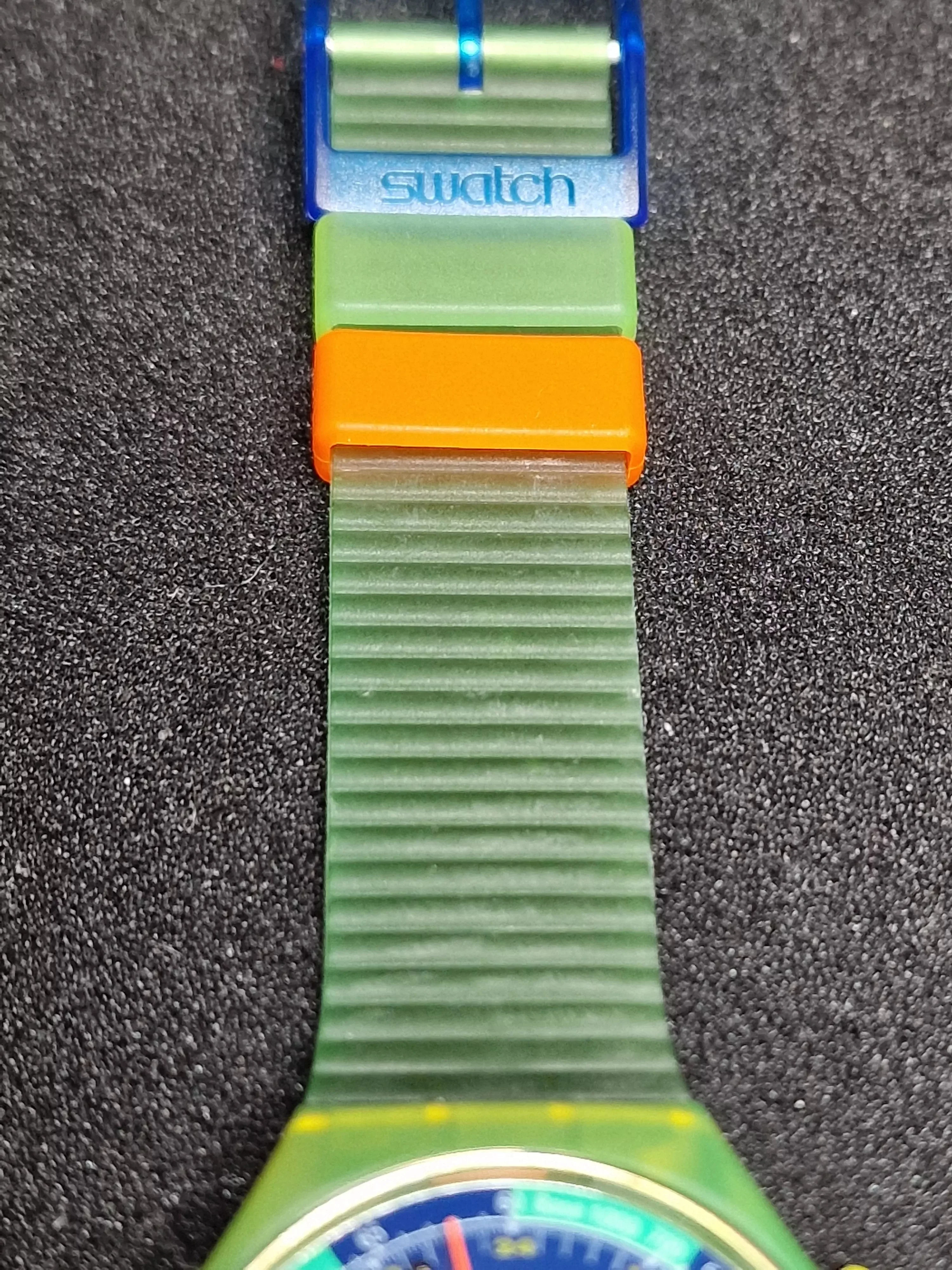 Swatch Chrono SCJ100 "Neo Wave" (1991) – Vintage Chronograph Icon ⏱ - 9