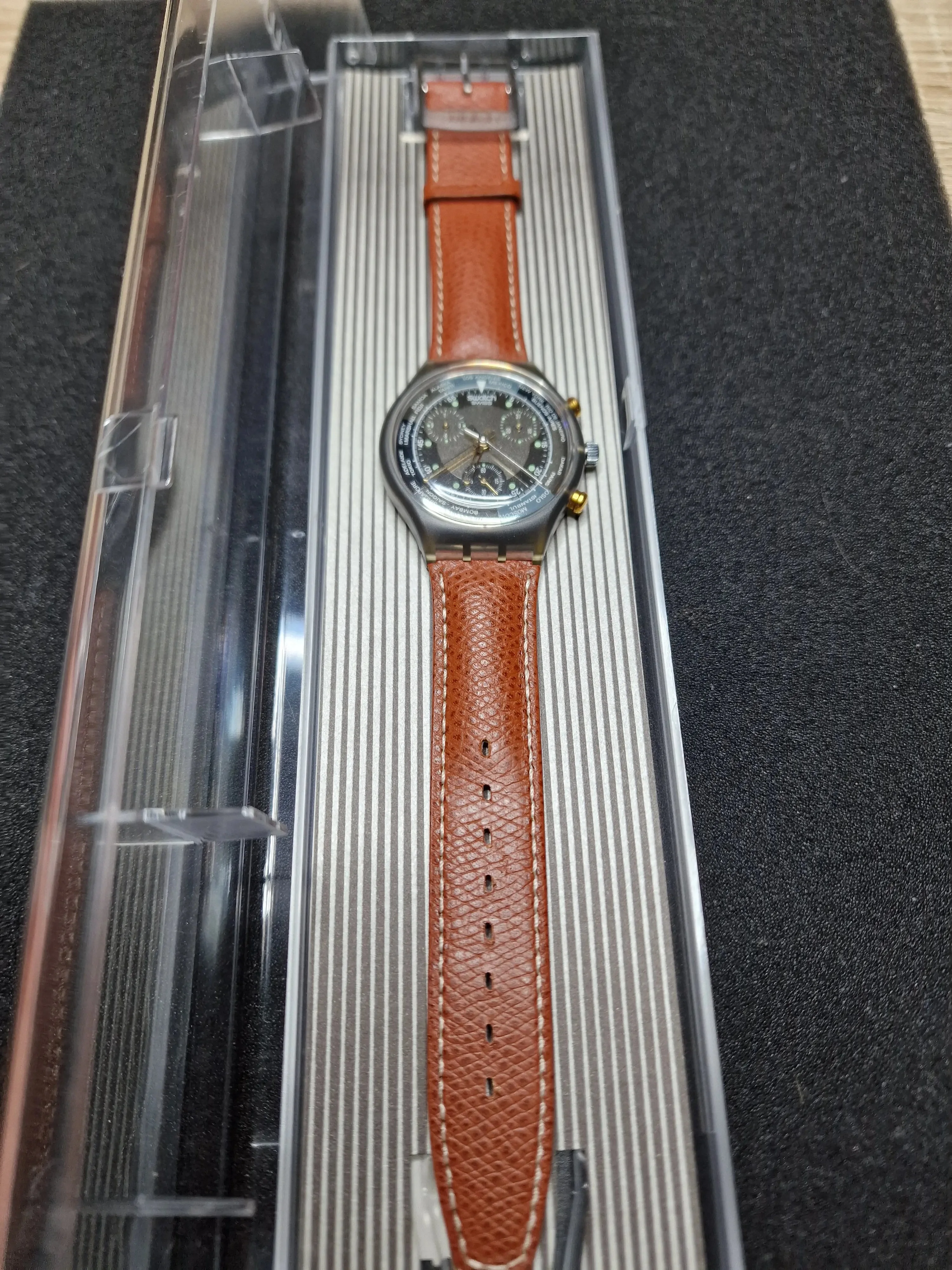 Swatch Chrono SCM102 "Jet Lag" (1993) – Rare Collector’s Piece 2