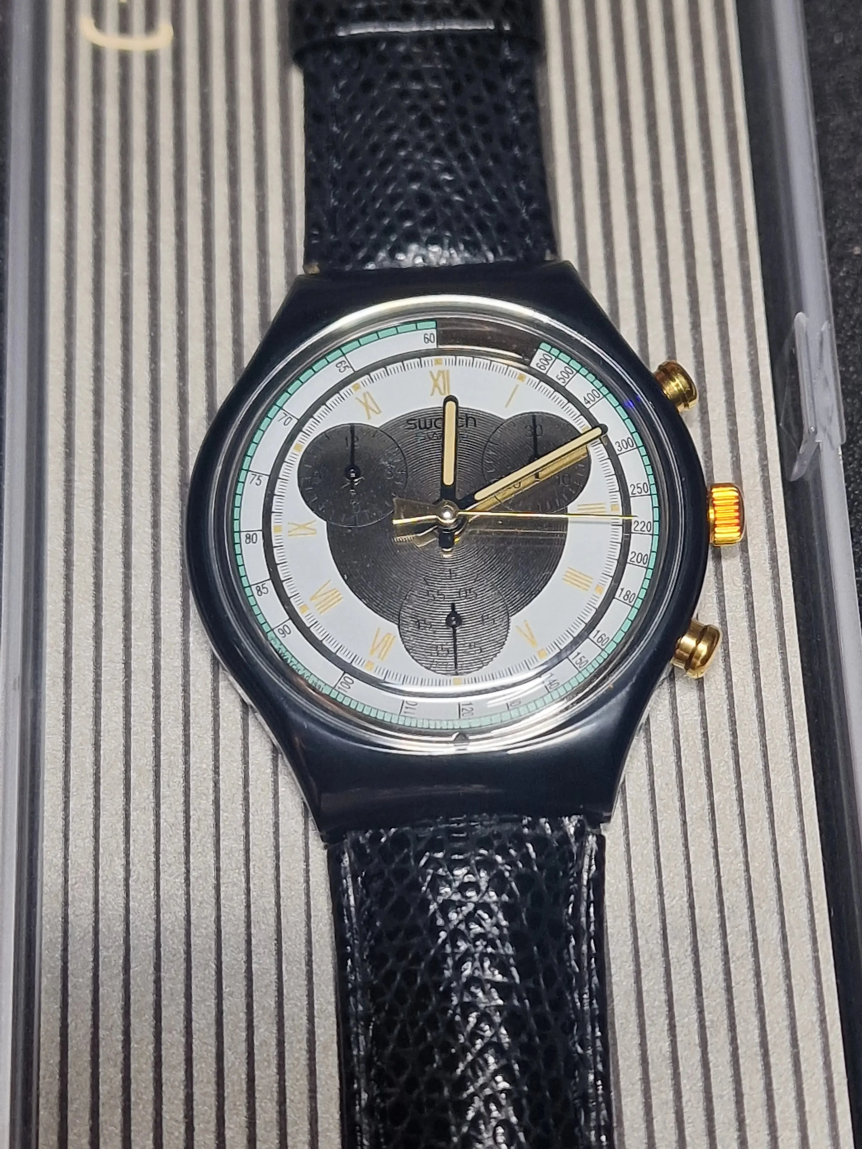 ⏱️ Swatch Chrono SCP109 "Colossal" (1991) – Vintage Rarity