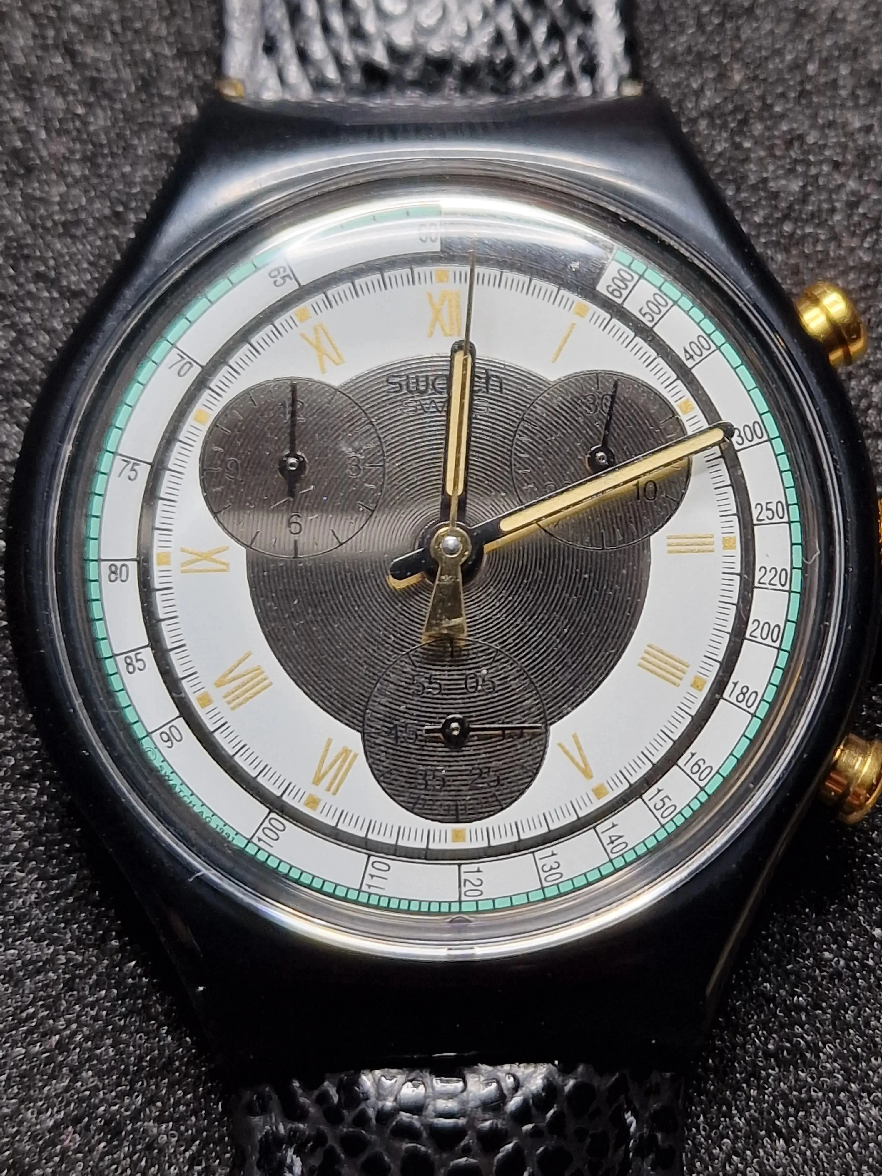 ⏱ Swatch Chrono SCP109 "Colossal" (1991) – Vintage Rarity 4