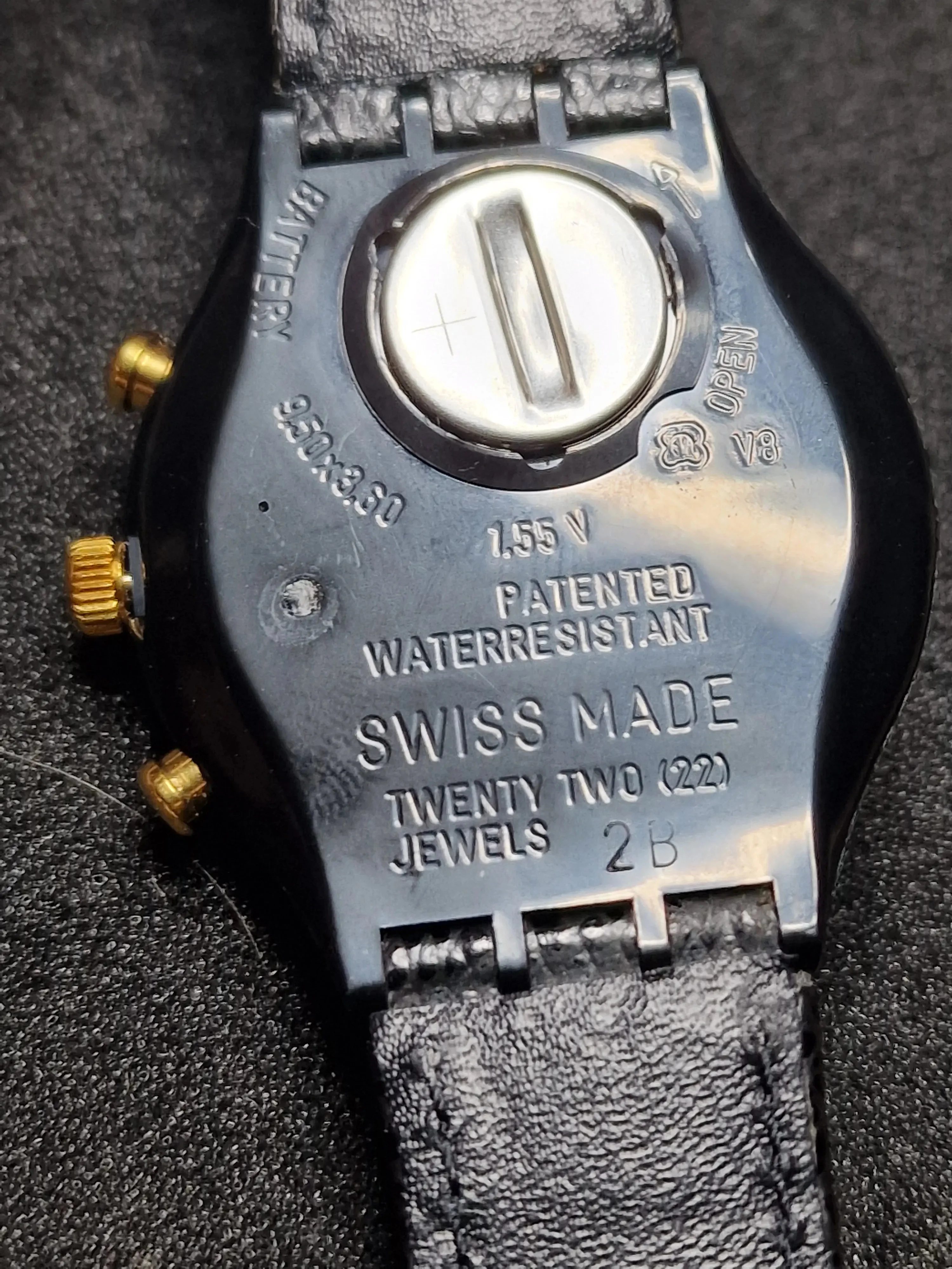 ⏱ Swatch Chrono SCP109 "Colossal" (1991) – Vintage Rarity 7
