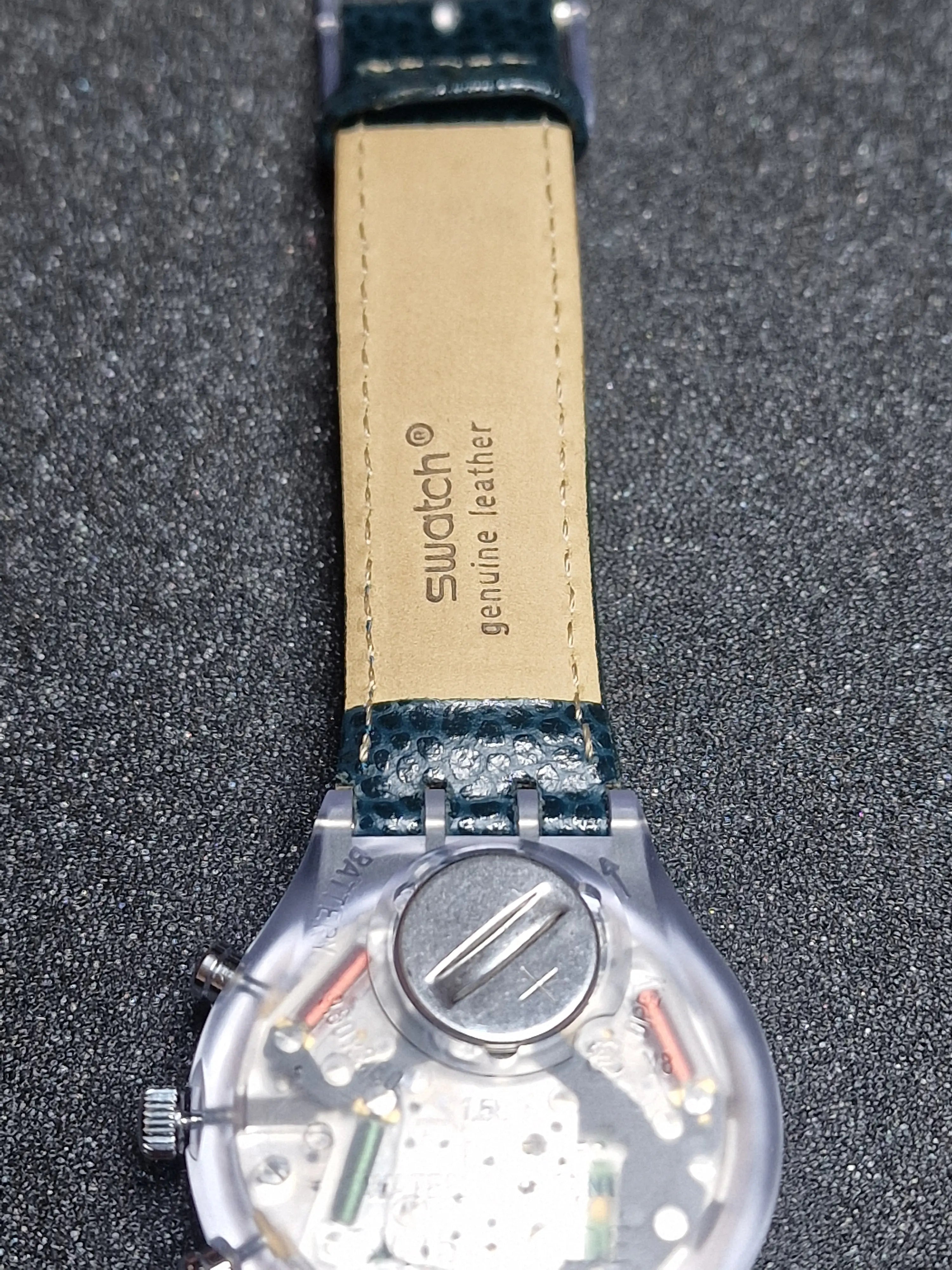 Swatch Chrono SCV100 “Greentic” (1992) – Rare Vintage Chronograph 11
