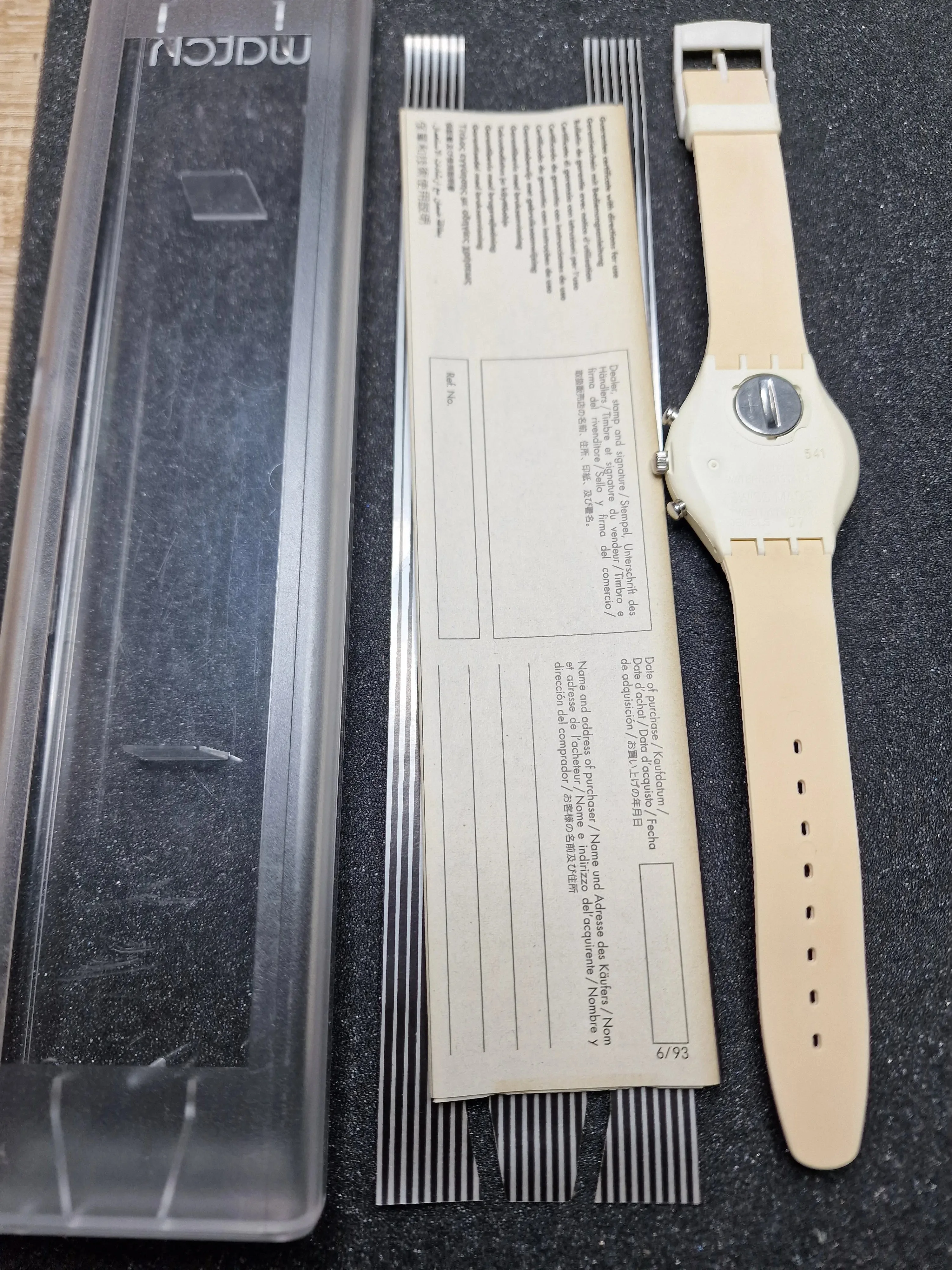 Swatch Chrono SCW100 “White Horses” (1990) ⏱ - 3