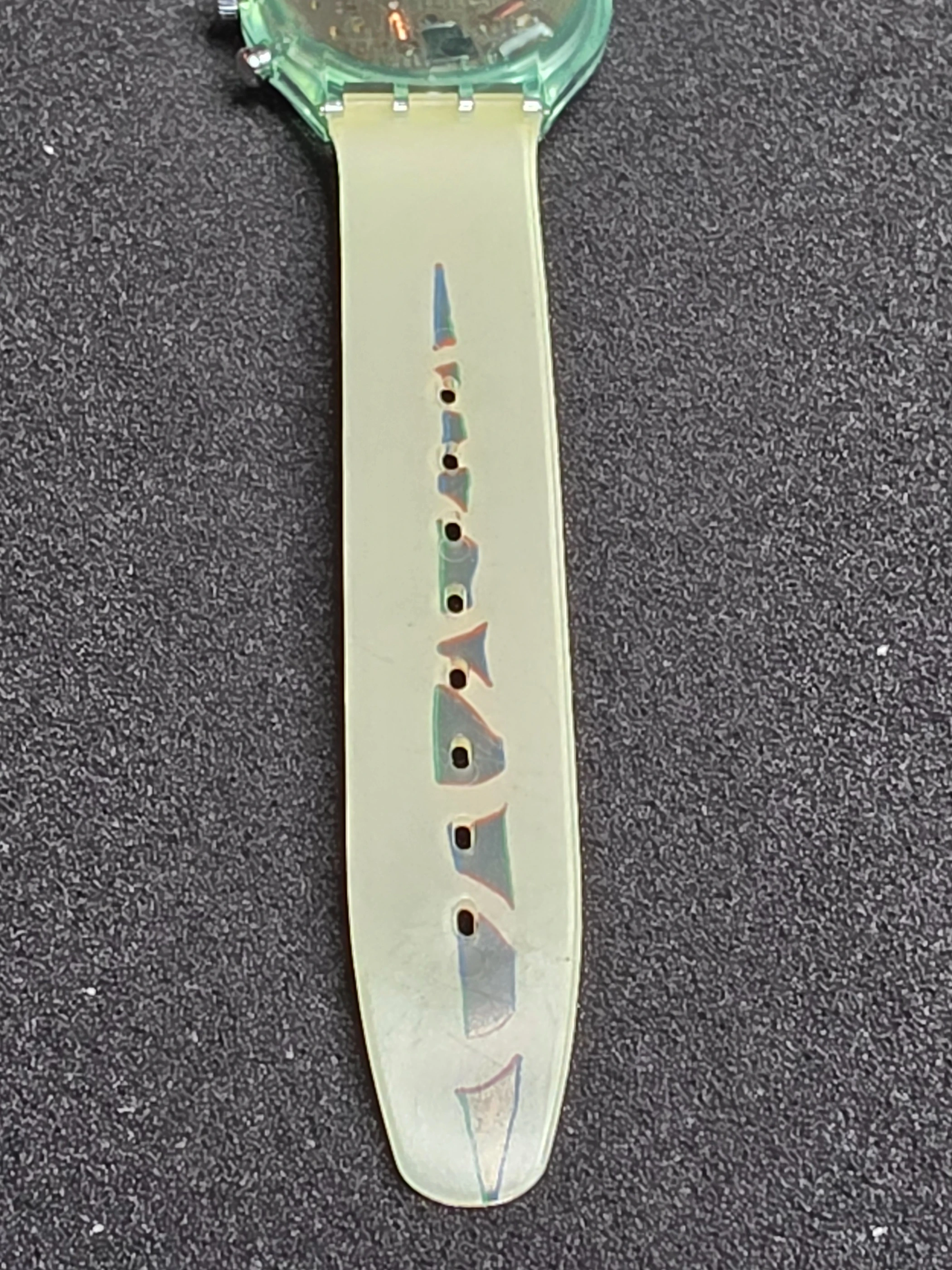 Swatch Chrono SCZ103 – 1994 – NOS – United Nations 50th – view 10