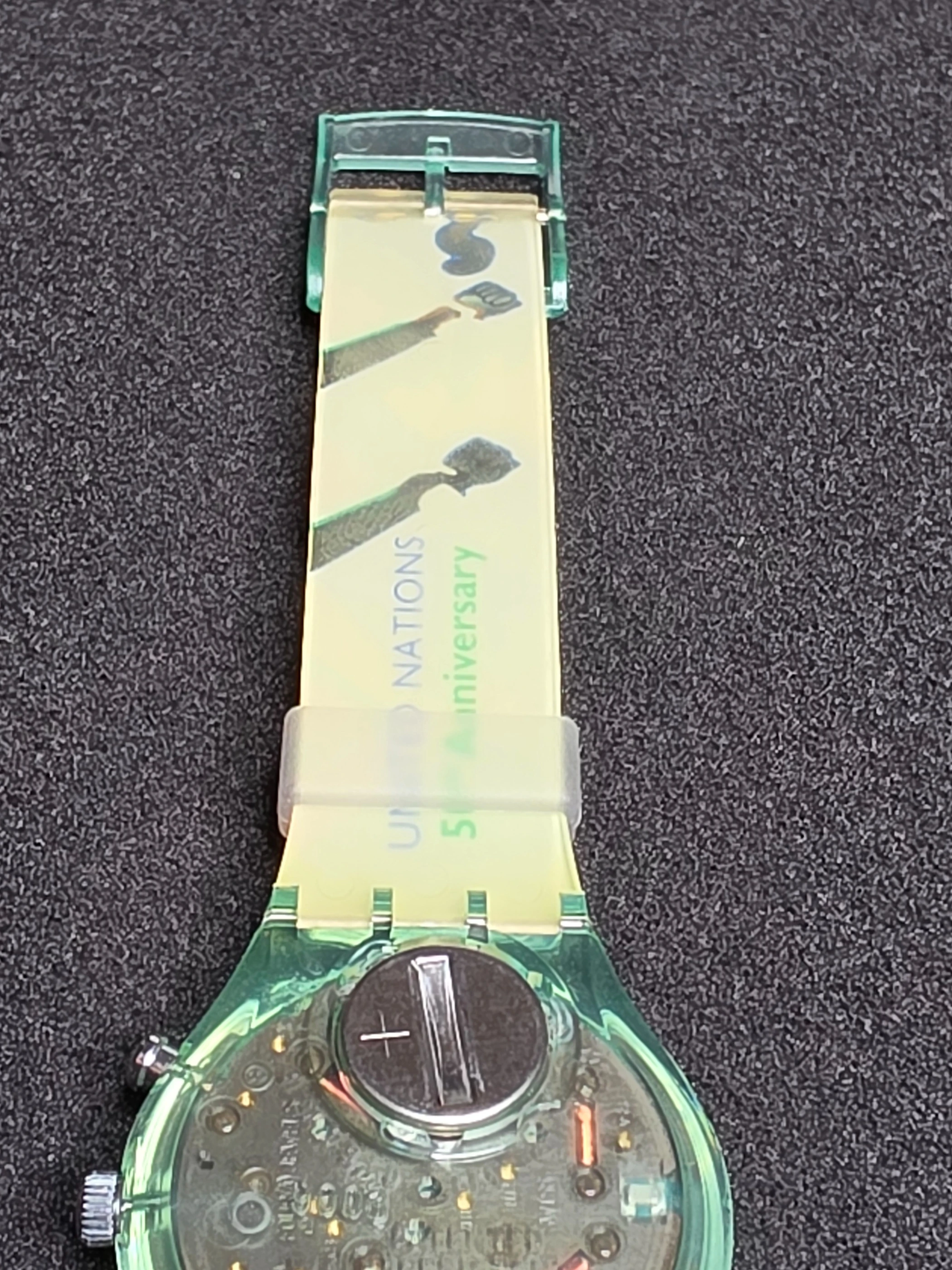 Swatch Chrono SCZ103 – 1994 – NOS – United Nations 50th – view 11