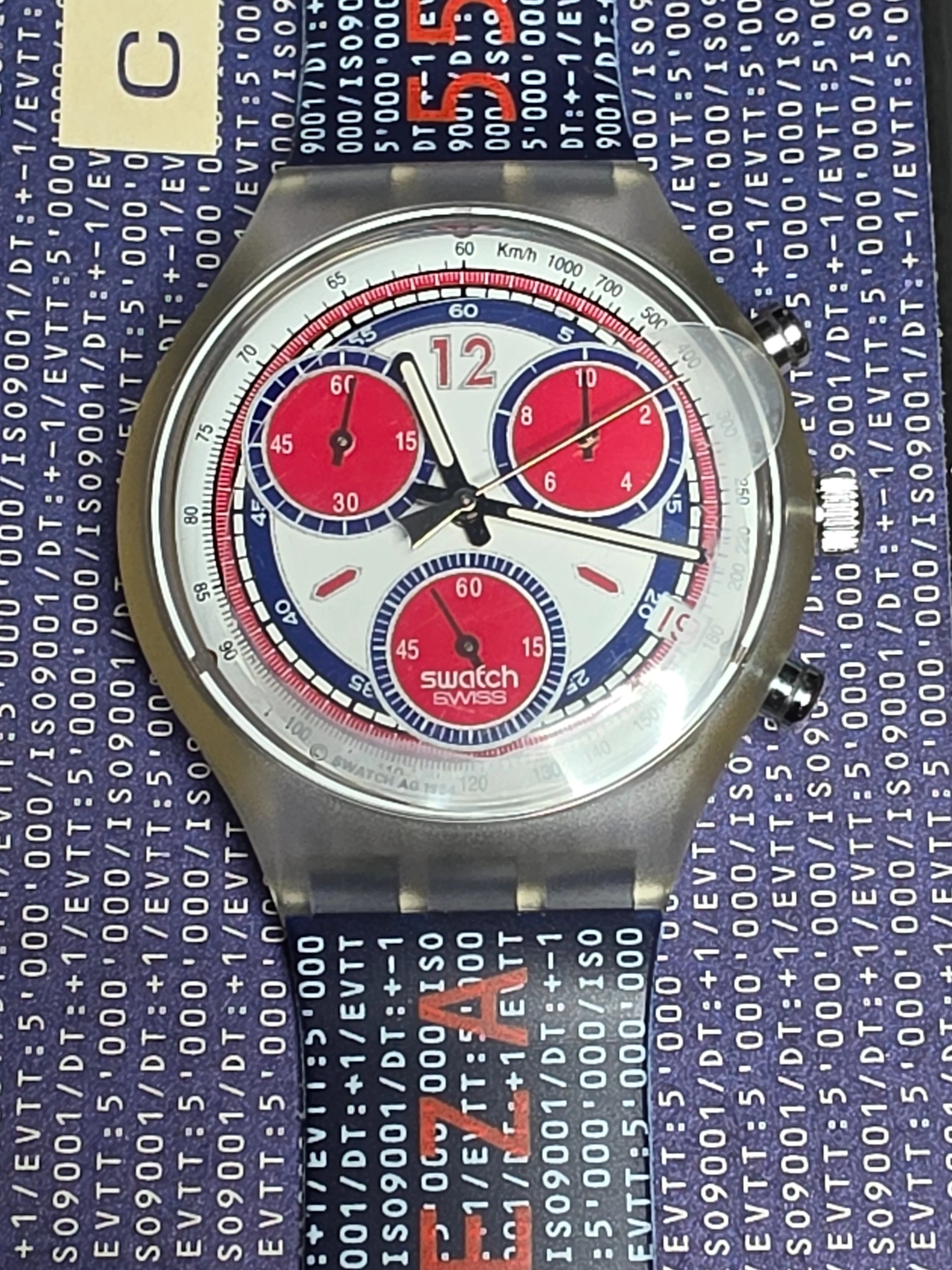 Swatch Chrono Sea Port Special SCK402 – 1996 – NOS – Rare