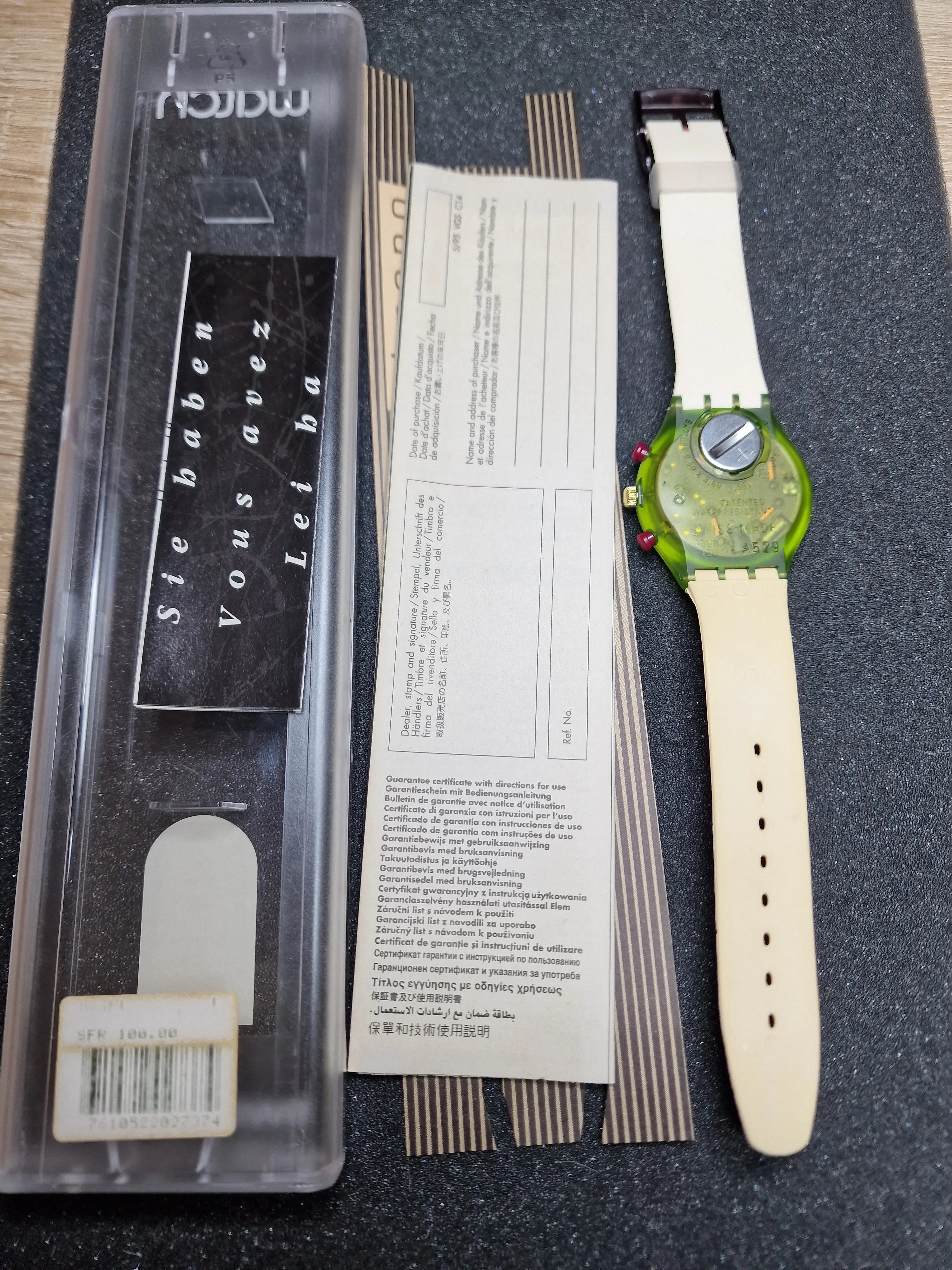 Swatch Chrono SGC107 “Russian Treasures” (1994) – Rare Special Edition ⌚ 3