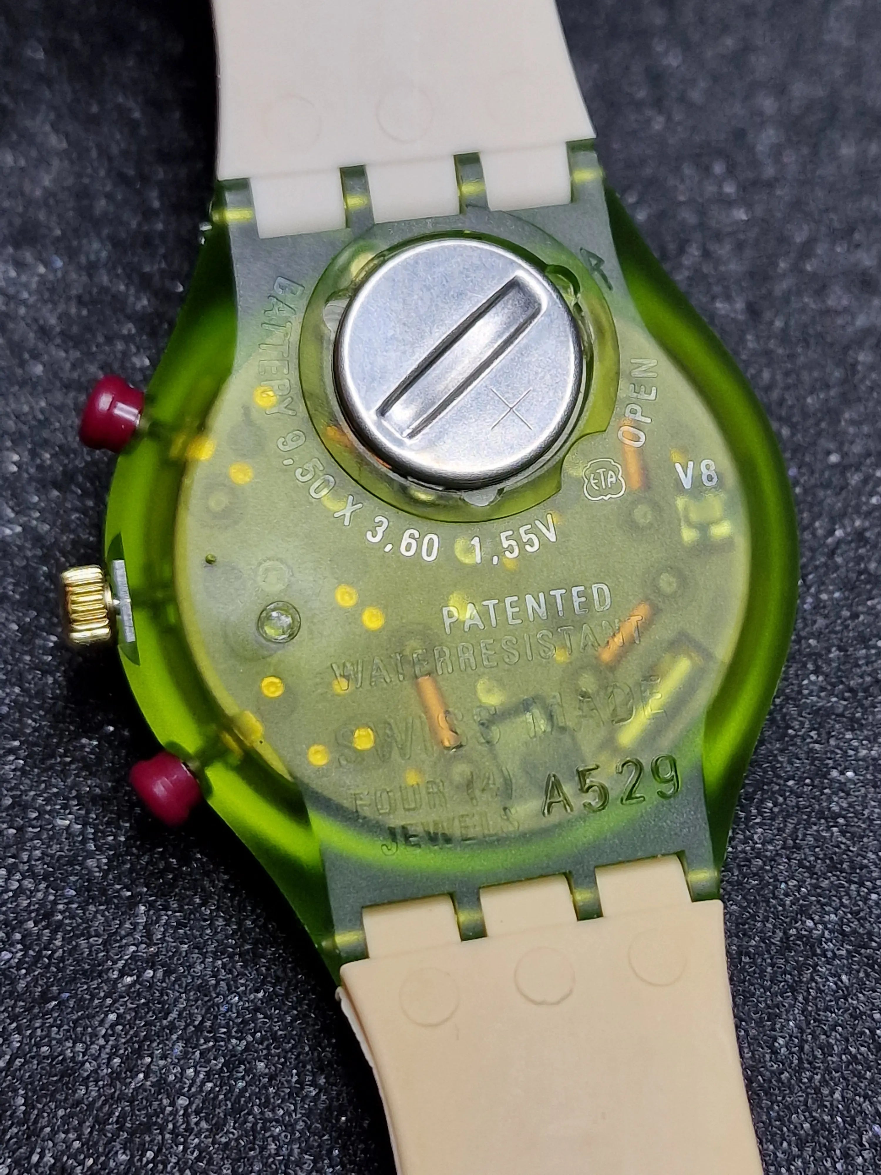 Swatch Chrono SGC107 “Russian Treasures” (1994) – Rare Special Edition ⌚ 7
