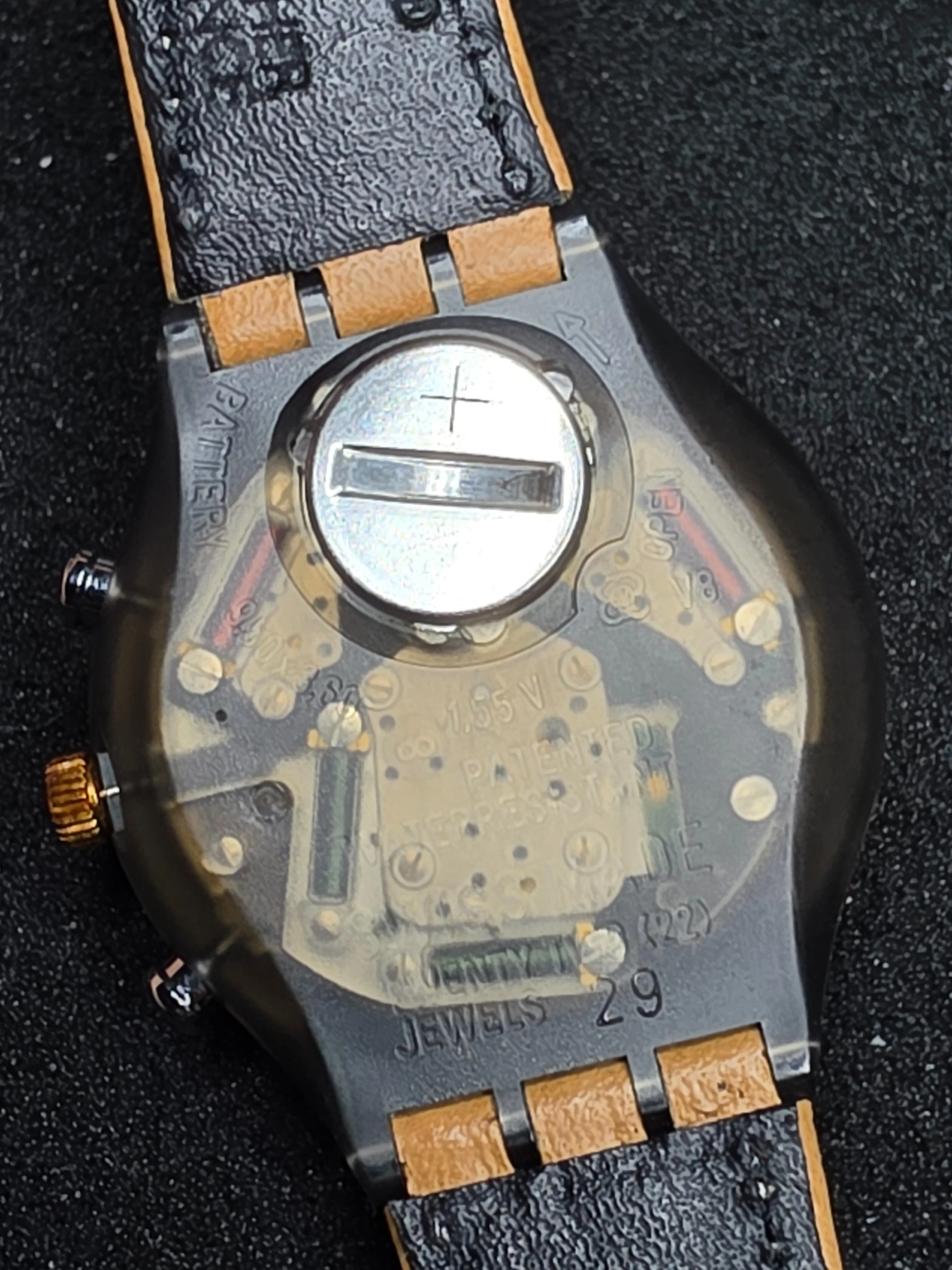 Swatch Chrono Sirii SCM101 – 1992 – NOS – Unique Dial – view 7