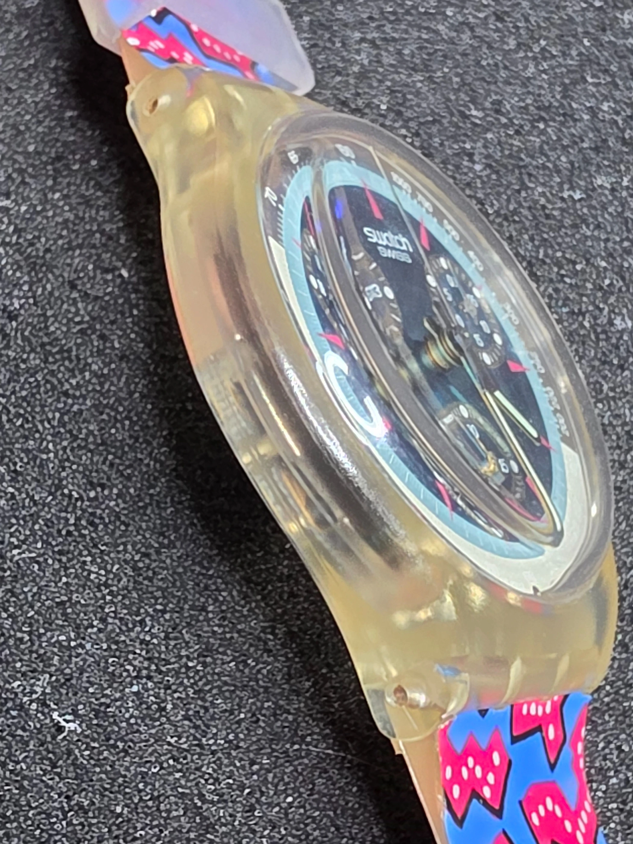 Swatch Chrono Wild Card SCK100 – 1993 – NOS – Unique Strap – view 5