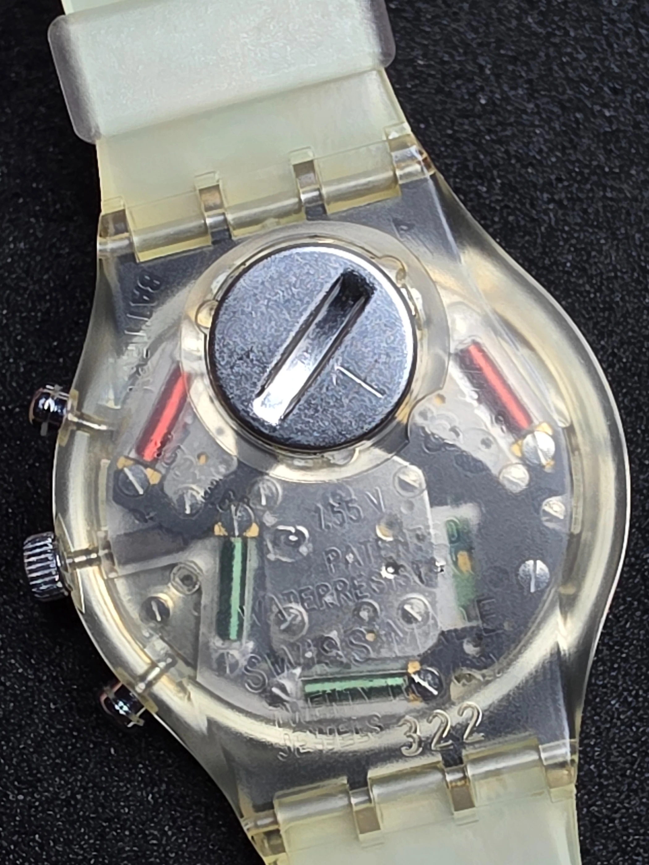 Swatch Chrono Wild Card SCK100 – 1993 – NOS – Unique Strap – view 7
